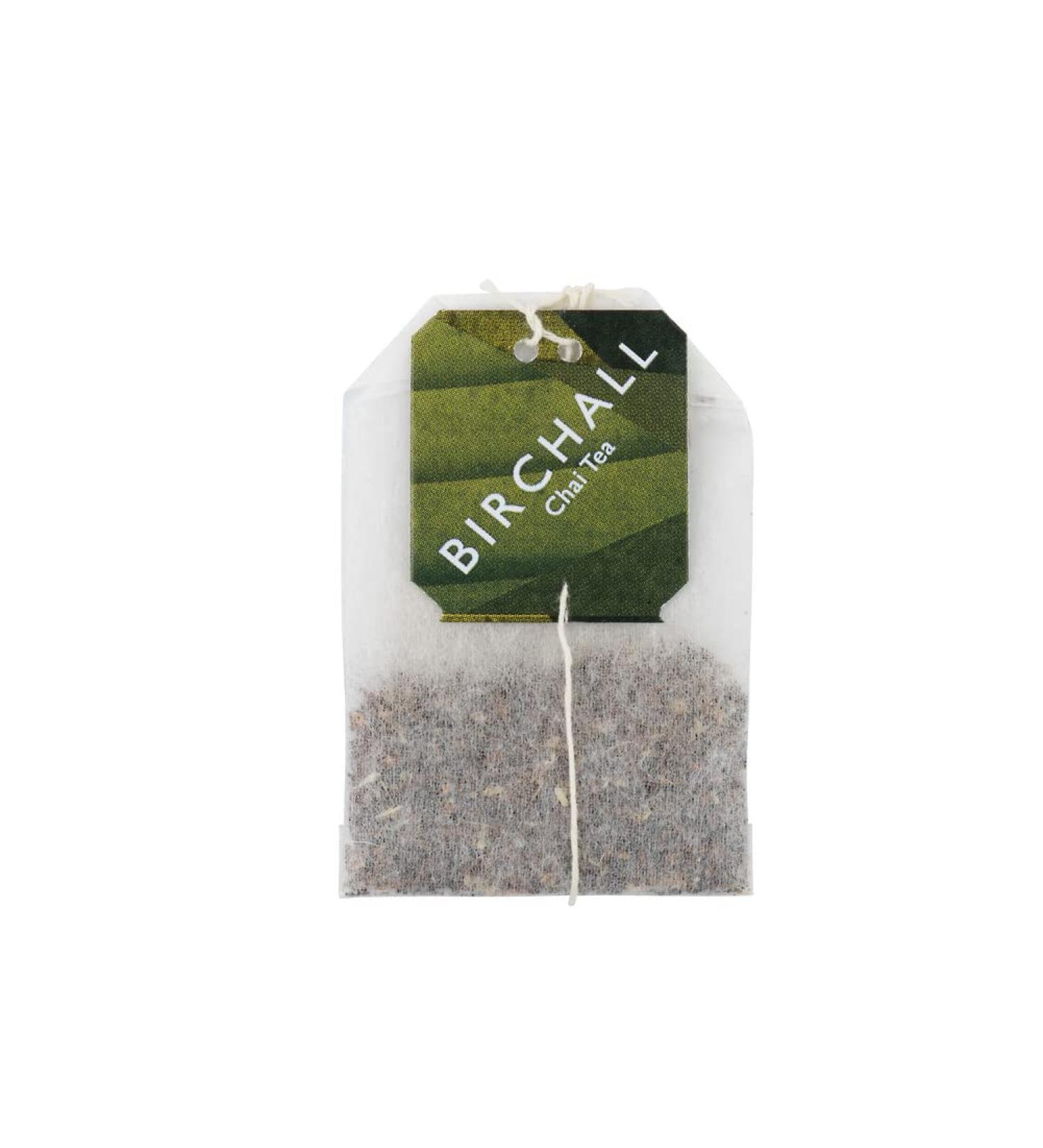 Birchall Tea Bags Virunga Chai Discover the Bold and Exotic Taste of Virunga Chai Tea 6 Boxes of 25 Enveloped Plant-Based Tea Bags - Buy Online on SooperMarket.com
