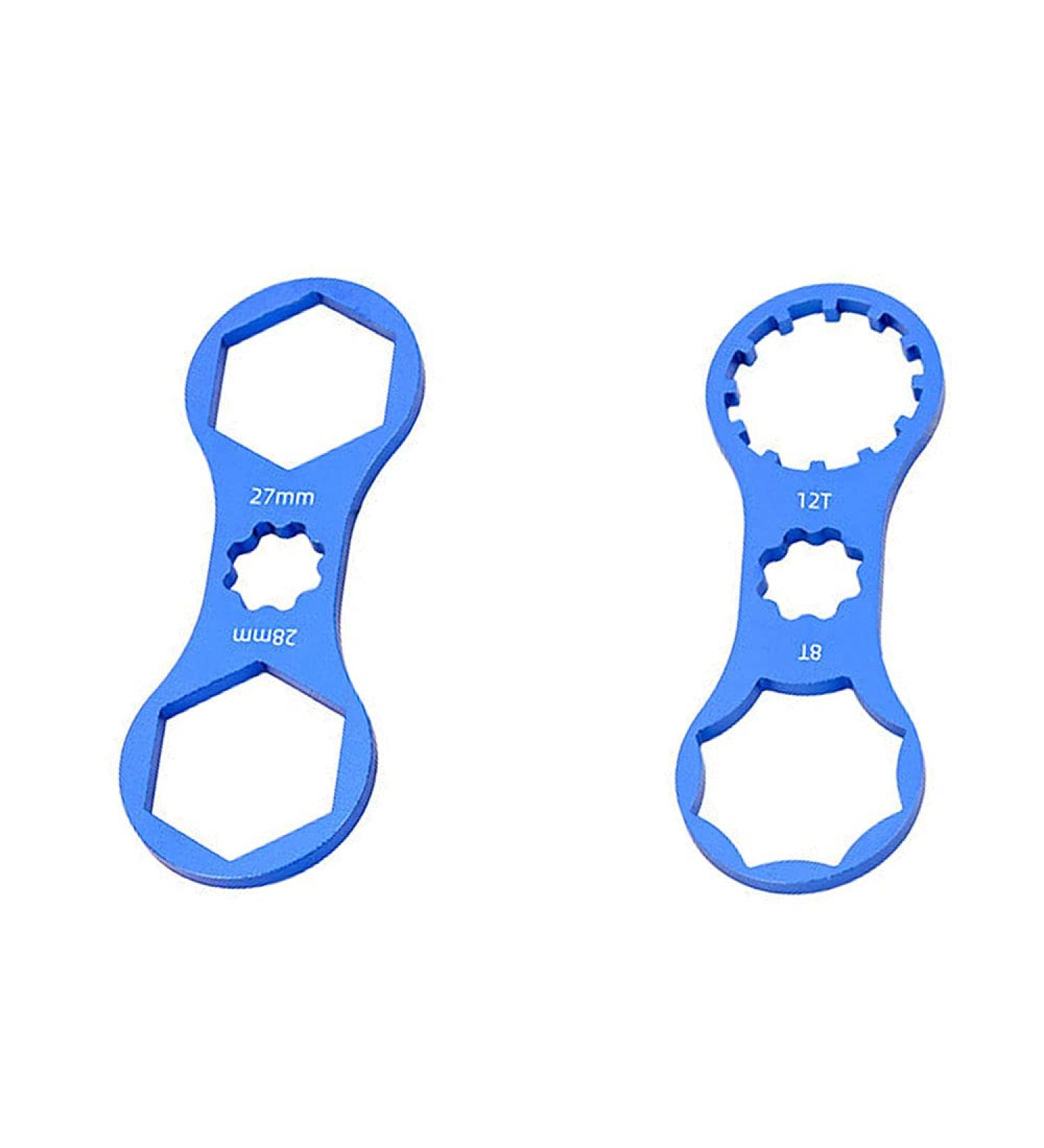 Mimoke 2-Piece SR Suntour Fork Repair Tool | MTB Suspension Fork Cap Wrench - Buy Online on SooperMarket.com