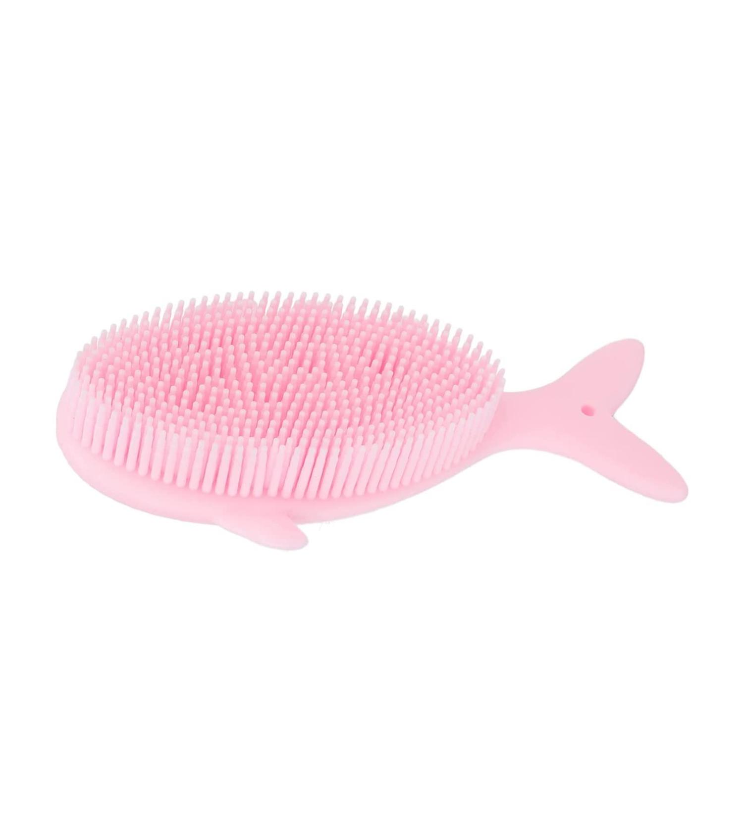 Soft One-Sided Bath Shampoo Brush - Exfoliating Body Scrubber for Wet and Dry Brushing - Buy Online on SooperMarket.com