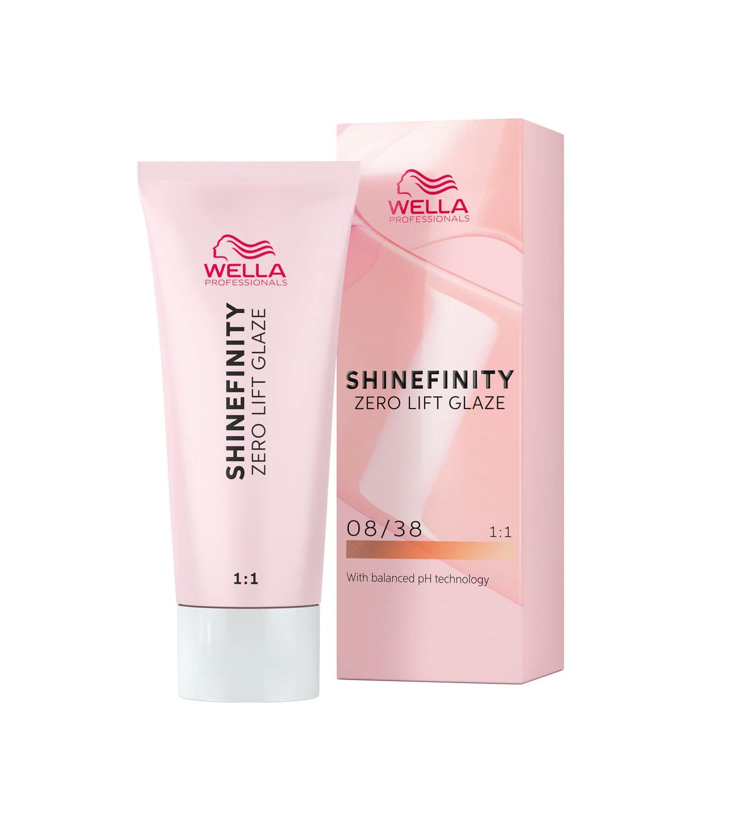 Wella Professional Shinefinity 08/38 Honey Latte 60ml - Shine & Glow | International Shipping Available - Buy Online on SooperMarket.com