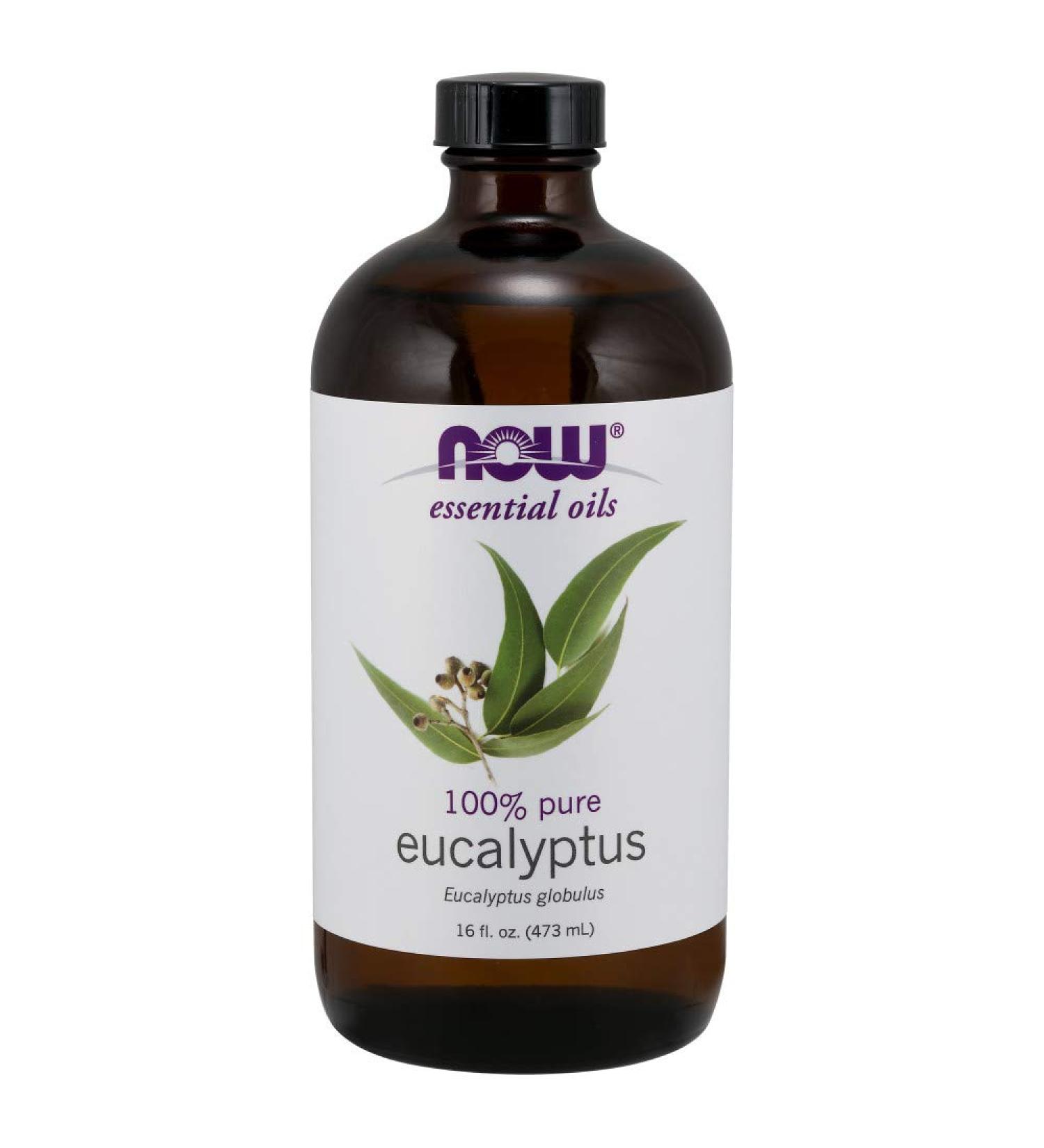Now Eucalyptus Essential Oil 16 Fl Oz - Pure & Natural Therapeutic Grade - Buy Online on SooperMarket.com