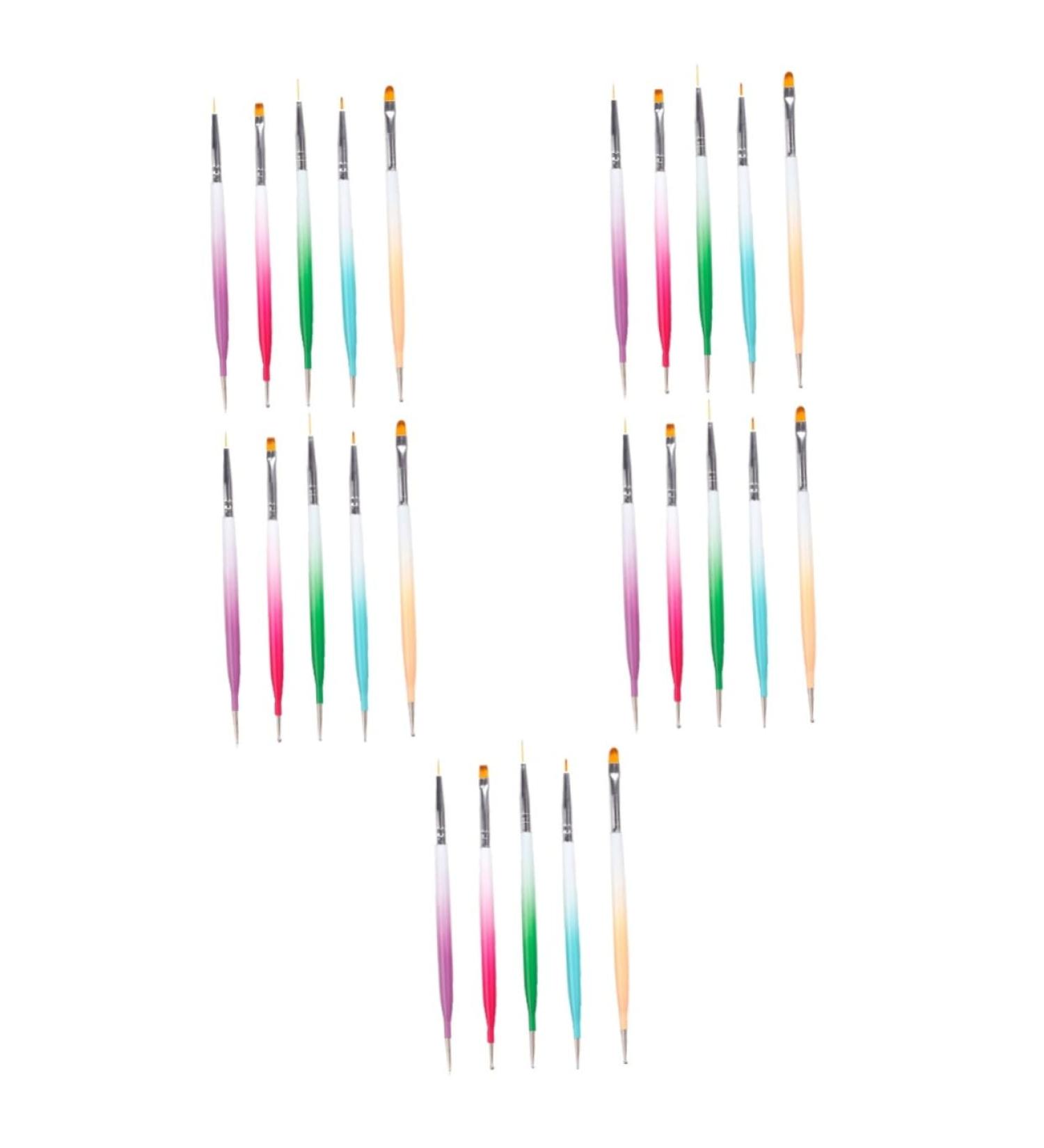 minkissy 5 Sets Nail Pen Aluminum Painting Pen Crystal - Buy Online on SooperMarket.com