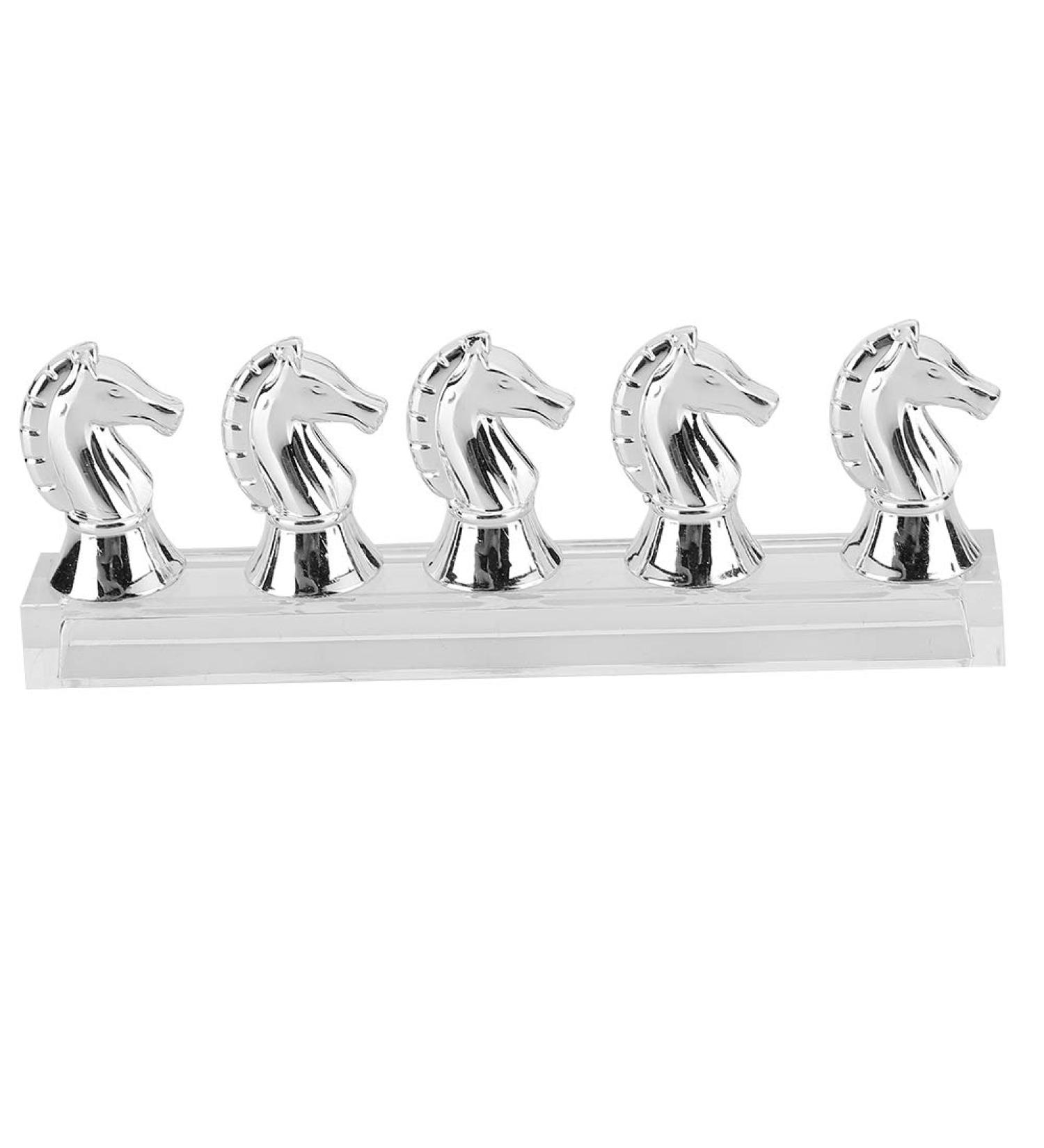 Glomora Nail Stand Horse Head Nail Tip Practice Rack Magnet Adsorption False Nail Display Support Holders for False Nail Tip Manicure Tool Home and Salon Use (Silver) - Buy Online on SooperMarket.com