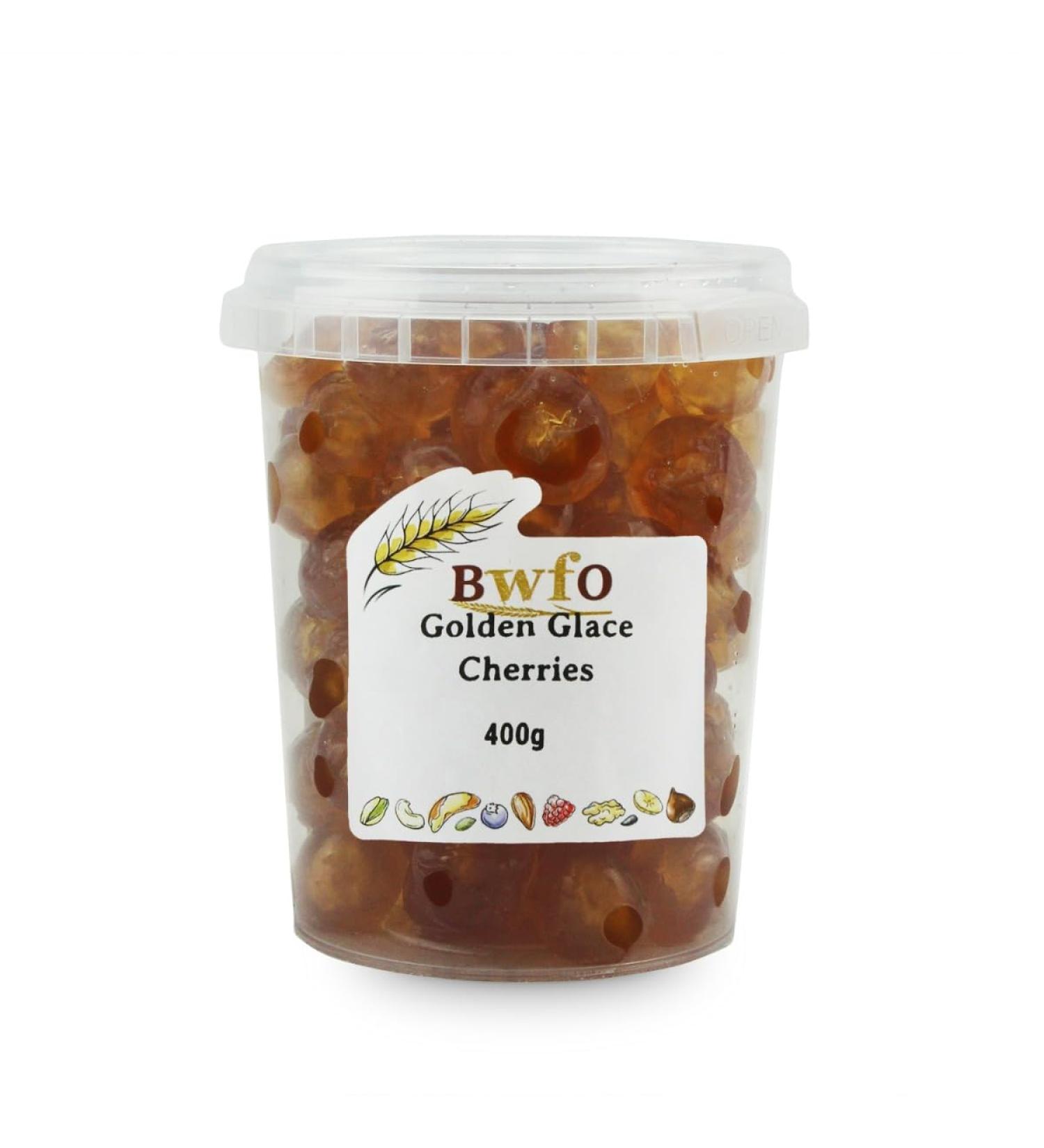 Golden Glace Cherries 400g (BWFO)