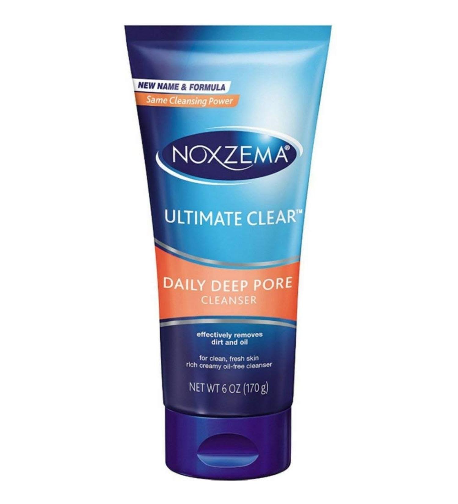Noxzema Ultimate Clear Daily Deep Pore Cleanser 6 oz (Pack of 8) Eucalyptus 6 Ounce (Pack of 8)