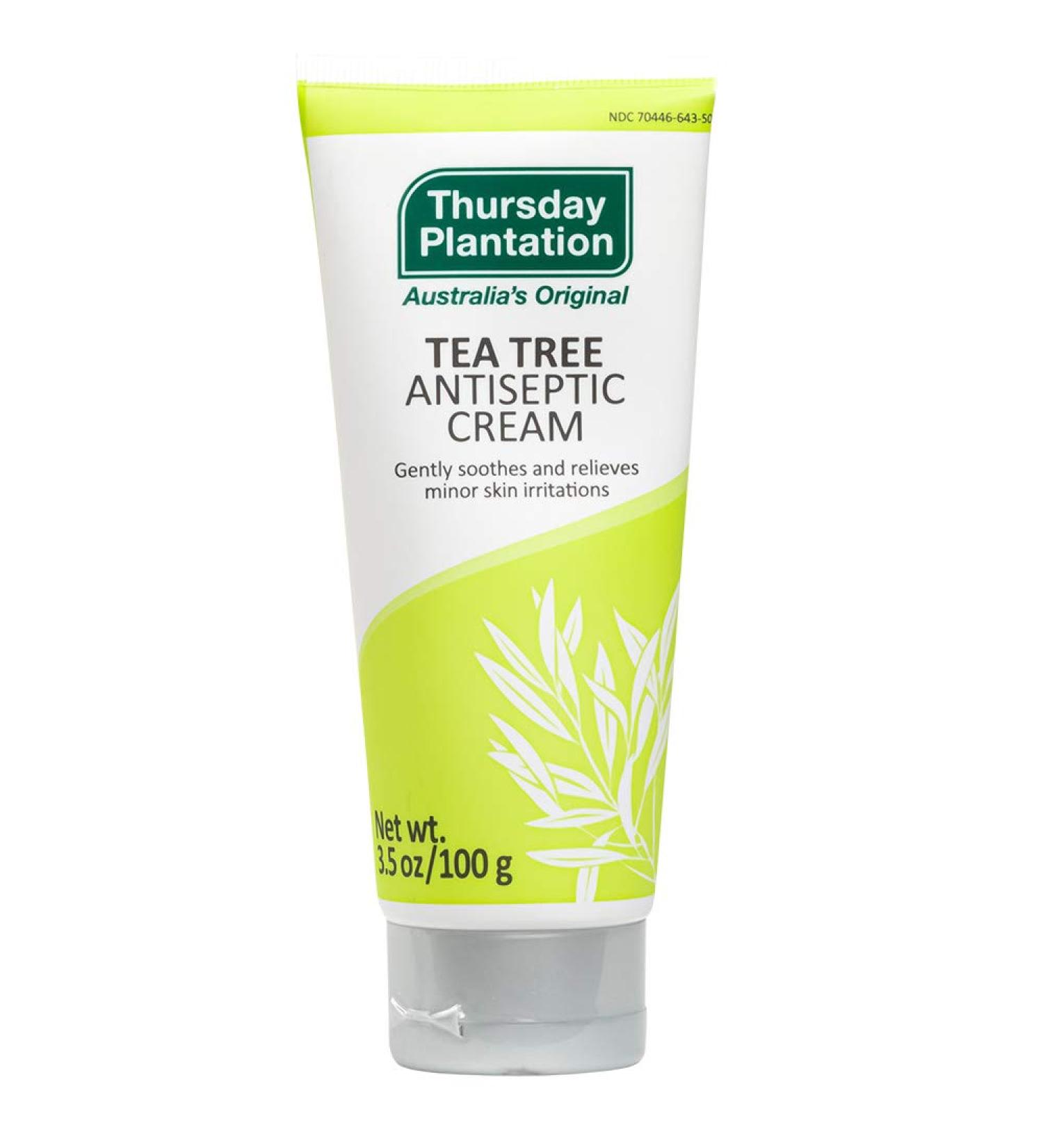 Thursday Plantation Tea Tree Antiseptic Antibacterial Cream - 3.5 oz - Buy Online on SooperMarket.com