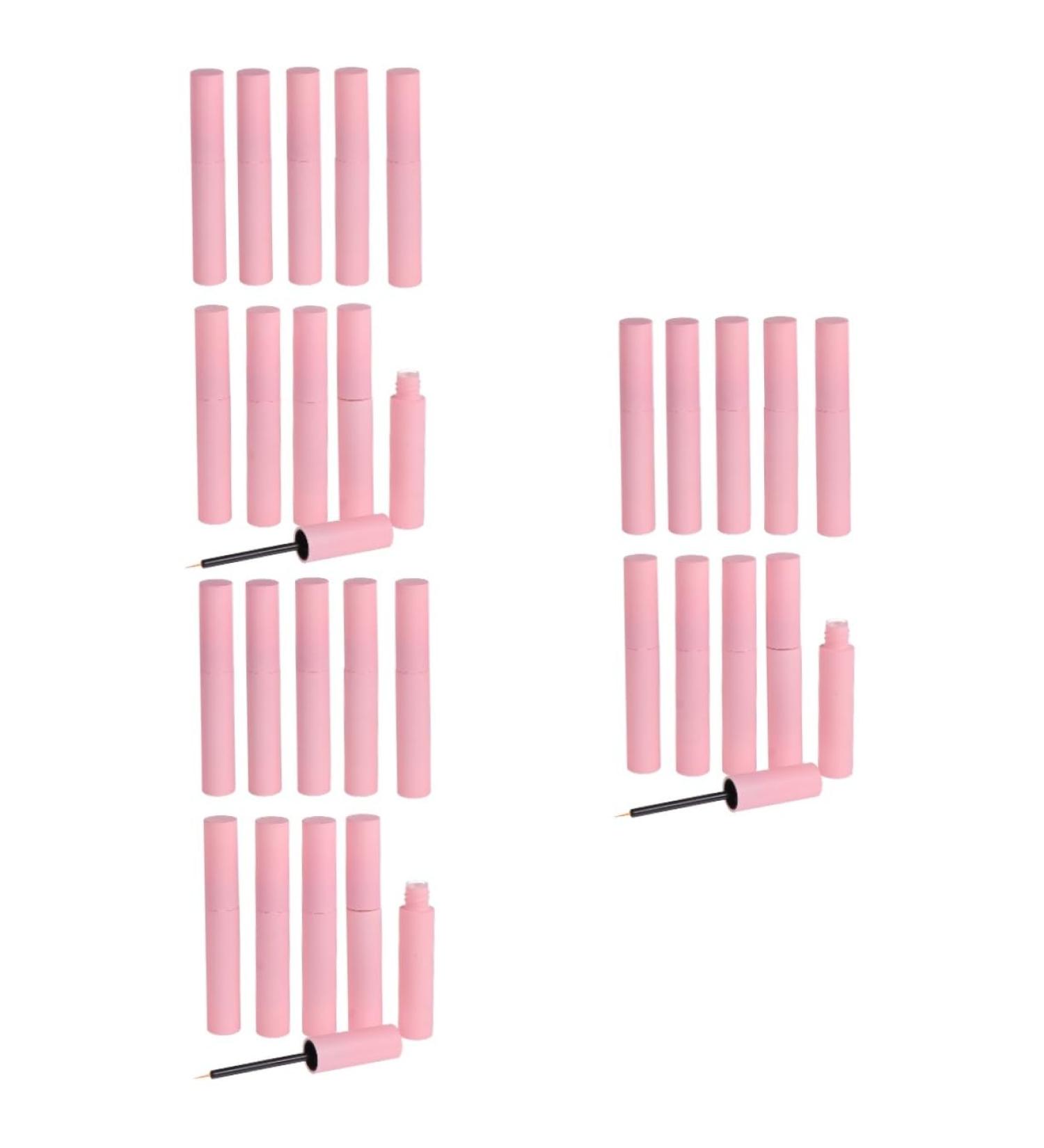 BELLIFFY 30 Pcs Eyelash Brush Empty Tube The Balm Cosmetic Empty Eyeliner Tube for oil Plastic - Buy Online on SooperMarket.com