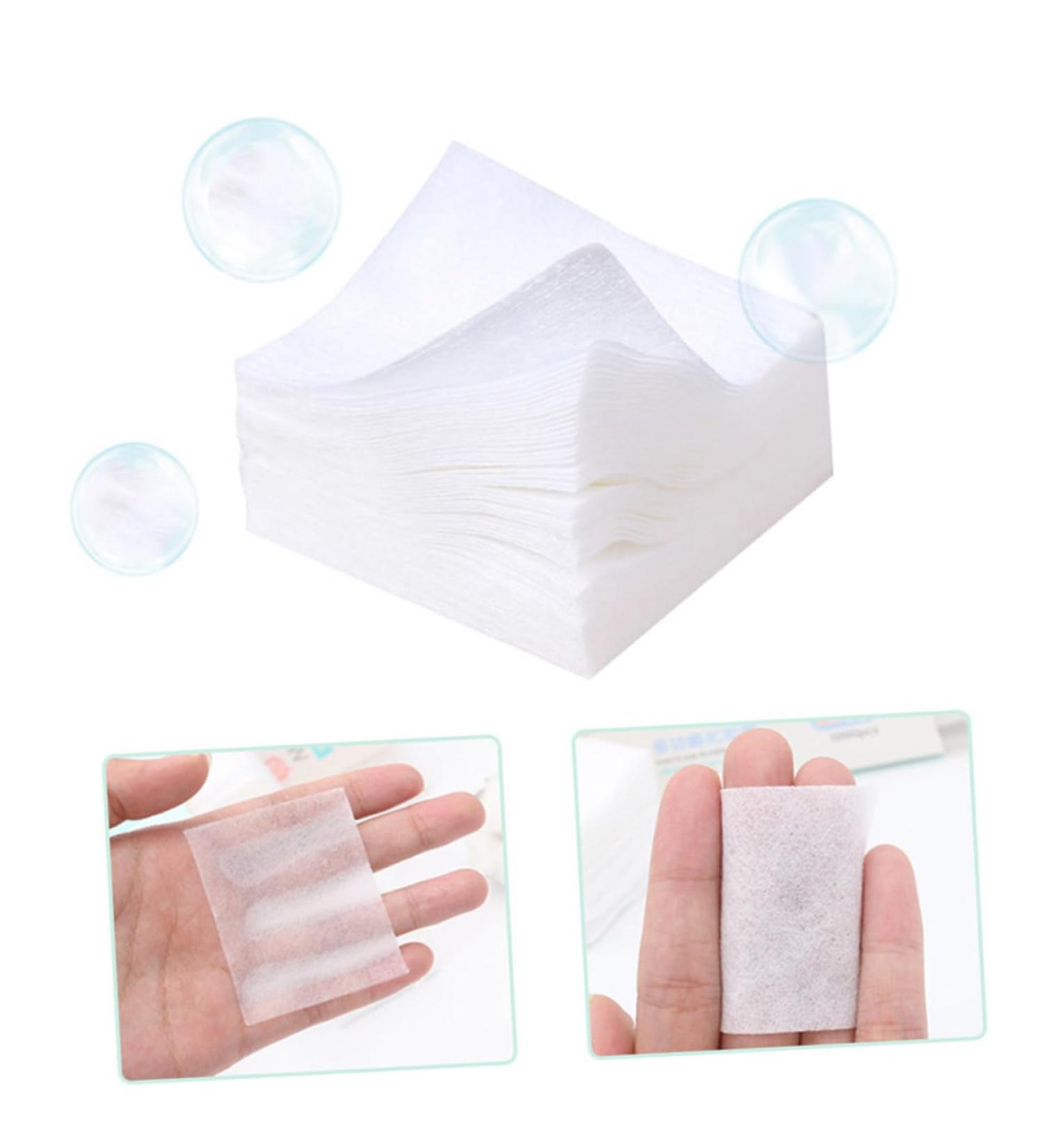 Balacoo 1000pcs Thin Cotton Pads for Nail Polish & Makeup Removal | Premium Cosmetic Cotton Remover - Buy Online on SooperMarket.com