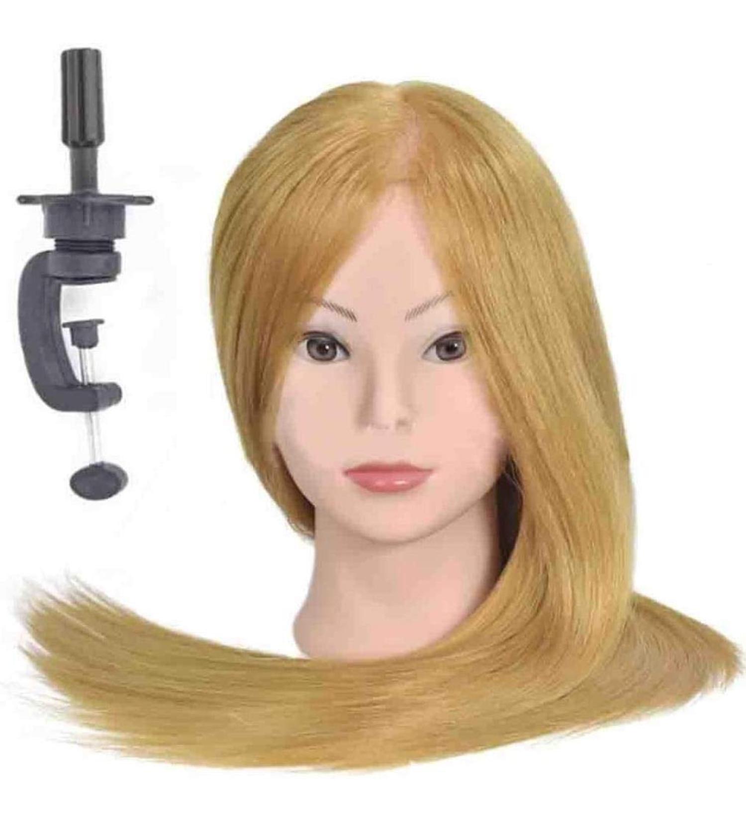 Tailor Puppet Female Adjustable Training Ladder & Salon Hair Styling Dummy Head - Perfect for Haircuts & Makeup | International Shipping Available - Buy Online on SooperMarket.com