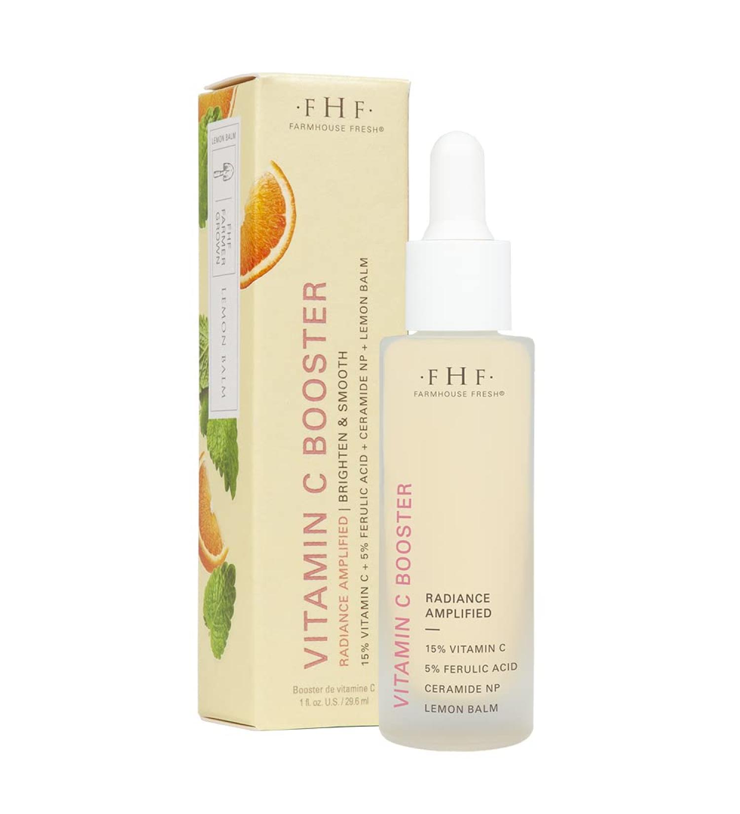 Buy FarmHouse Fresh Vitamin C Booster 1 fl. oz - Brightening Serum for Glowing Skin | International Shipping - Buy Online on SooperMarket.com
