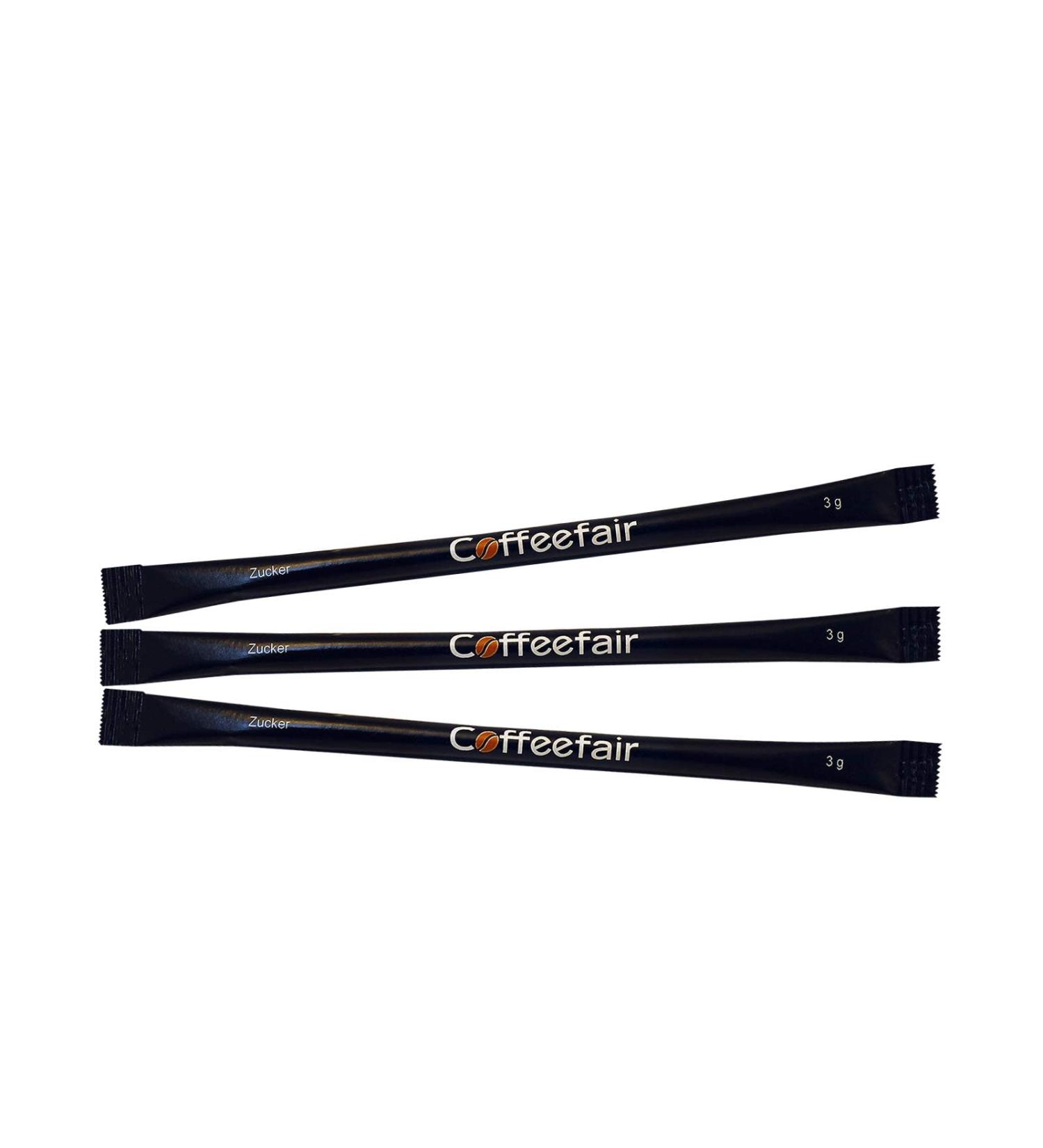 Coffeefair Premium Zuckersticks - 1000 Slim 3G Sugar Portions for Catering & Office Ideal Portion Control - Buy Online on SooperMarket.com
