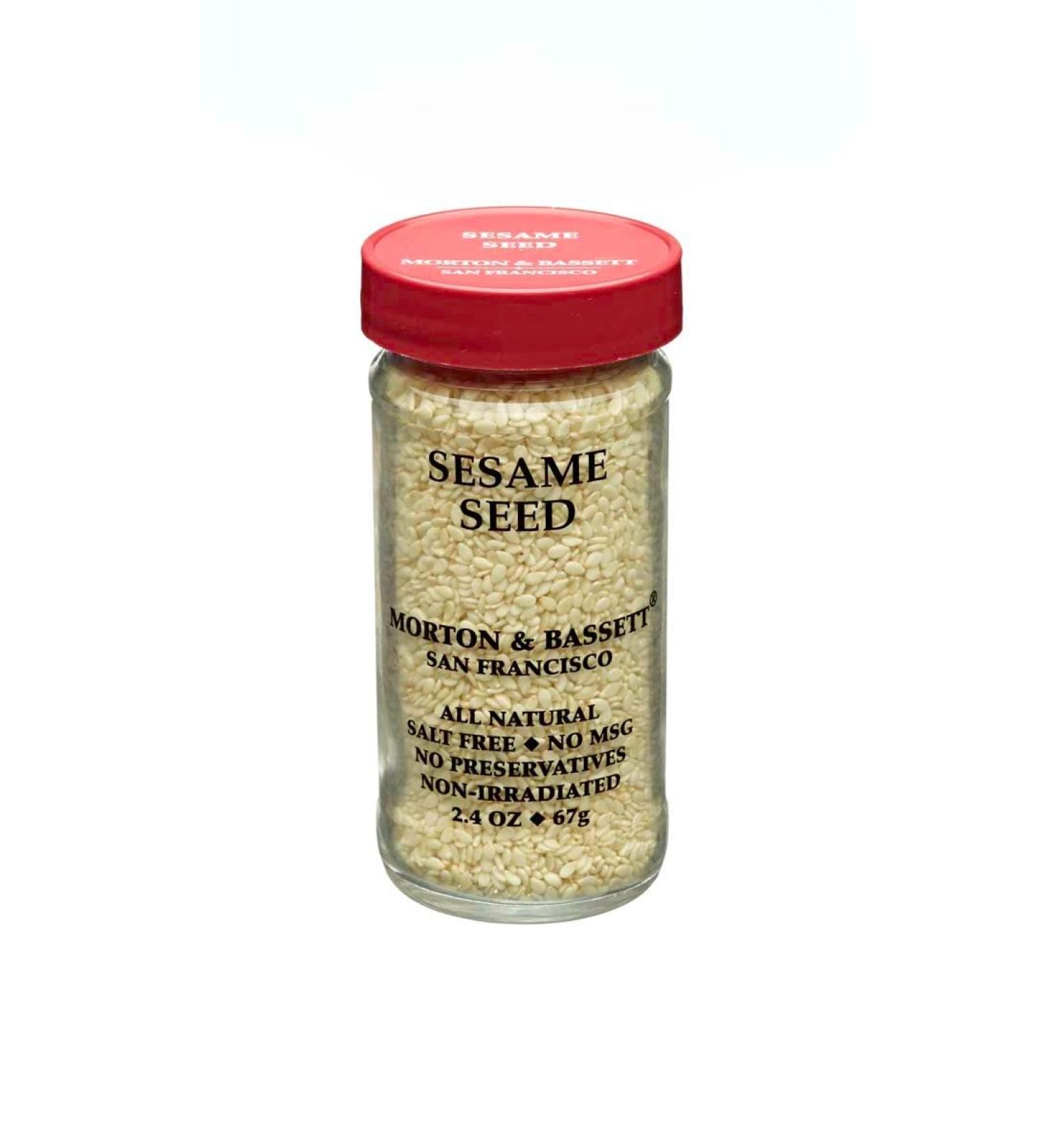 Morton & Basset Spices, Sesame Seed, 2.4 Ounce