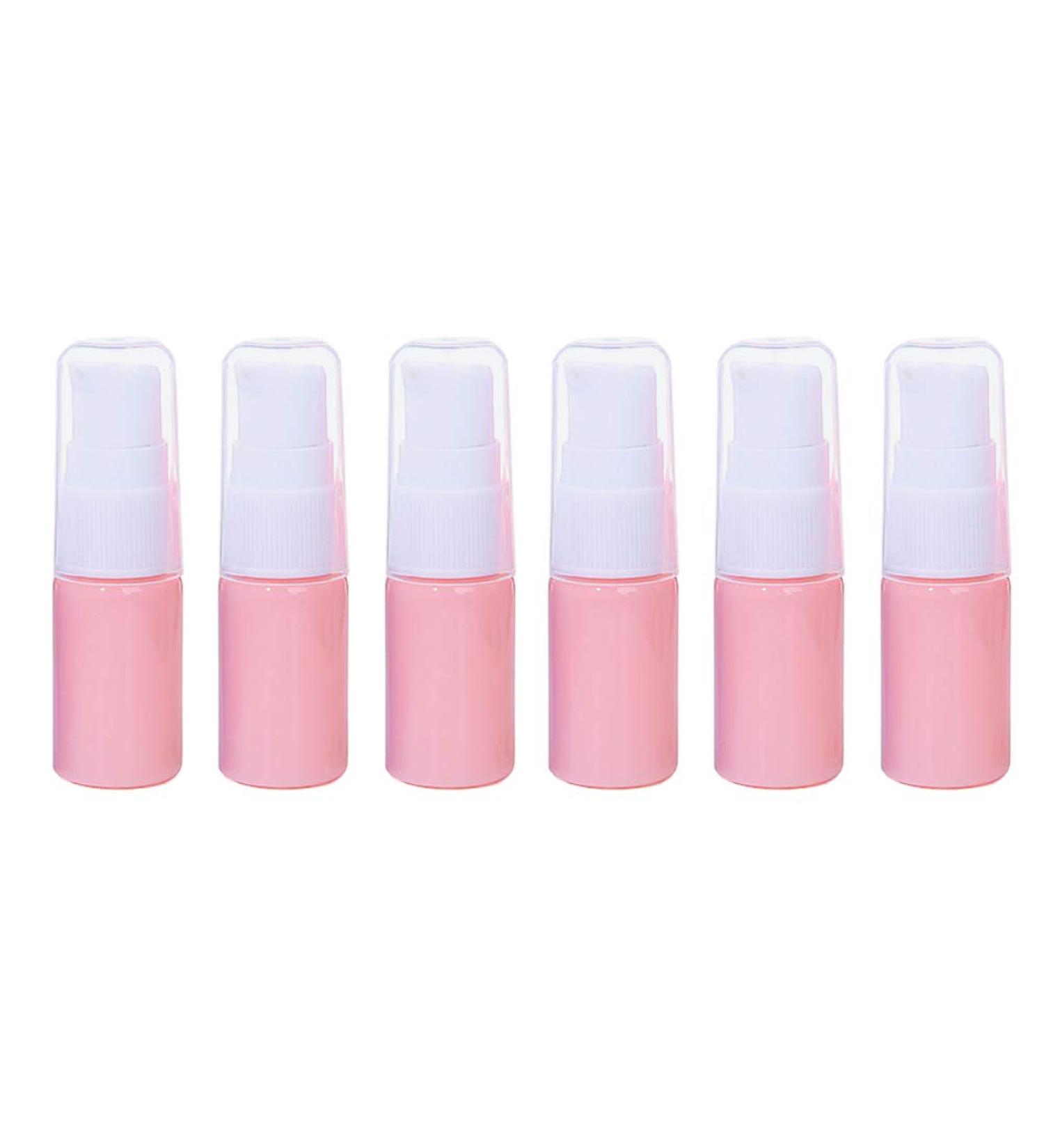 6 Pcs 10ml Empty Refillable Cream Lotion Pump Bottles Portable Travel Cosmetic Bottles with White Press Pump Head for Storing Emulsion Shampoo Etc Blue P 10ml/0.3oz - Buy Online on SooperMarket.com