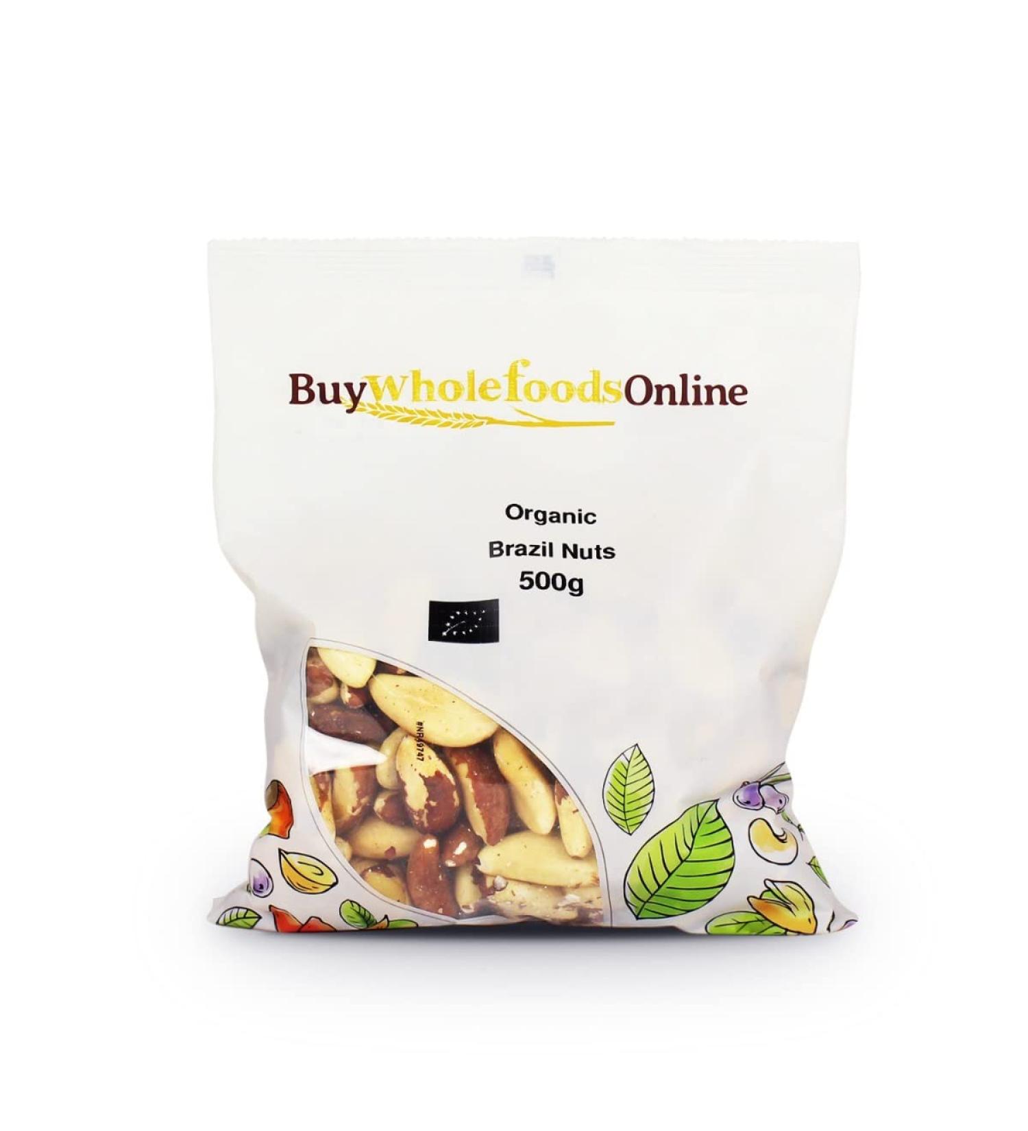 Organic Brazil Nuts 500g (BWFO)