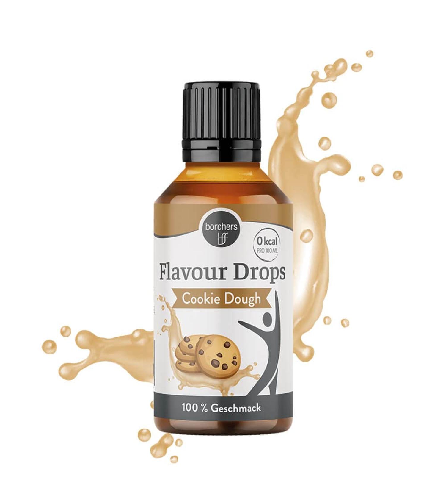 Borchers Flavour Drops - Cookie Dough | 0 Calories | Ideal for Cooking & Baking | 30ml - Buy Online on SooperMarket.com