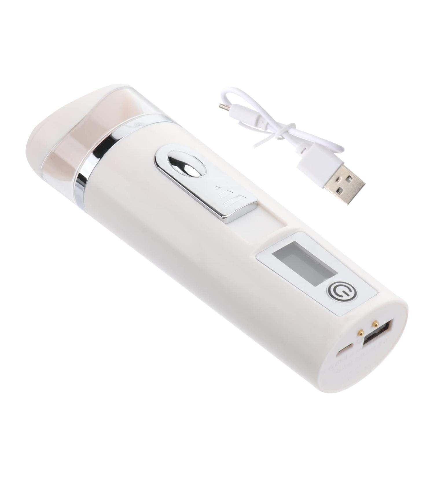 BELLIFFY Hydrating Instrument Portable Humidifer Hand Held Steamer Skin Care Tools Room Humidifier White Abs - Buy Online on SooperMarket.com
