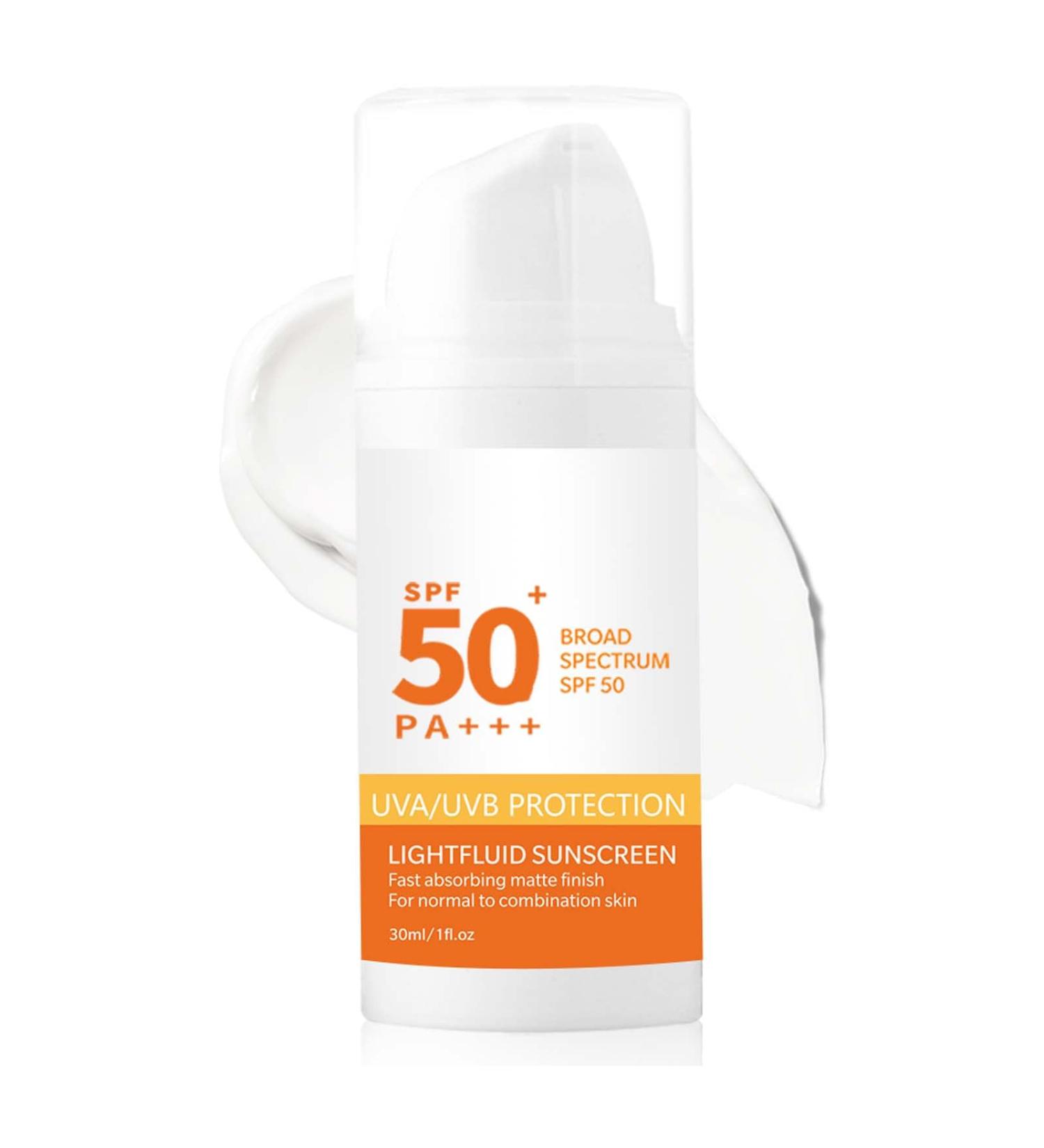 Trendyfave SPF 50+ Sunscreen Sun Cream For High Sun Protection Sun Screen for Summer Moisturising Sun Cream Protects Delicate Skin Against Sunburn and Long-Term UV Damage Travel Size 50g - Buy Online on SooperMarket.com