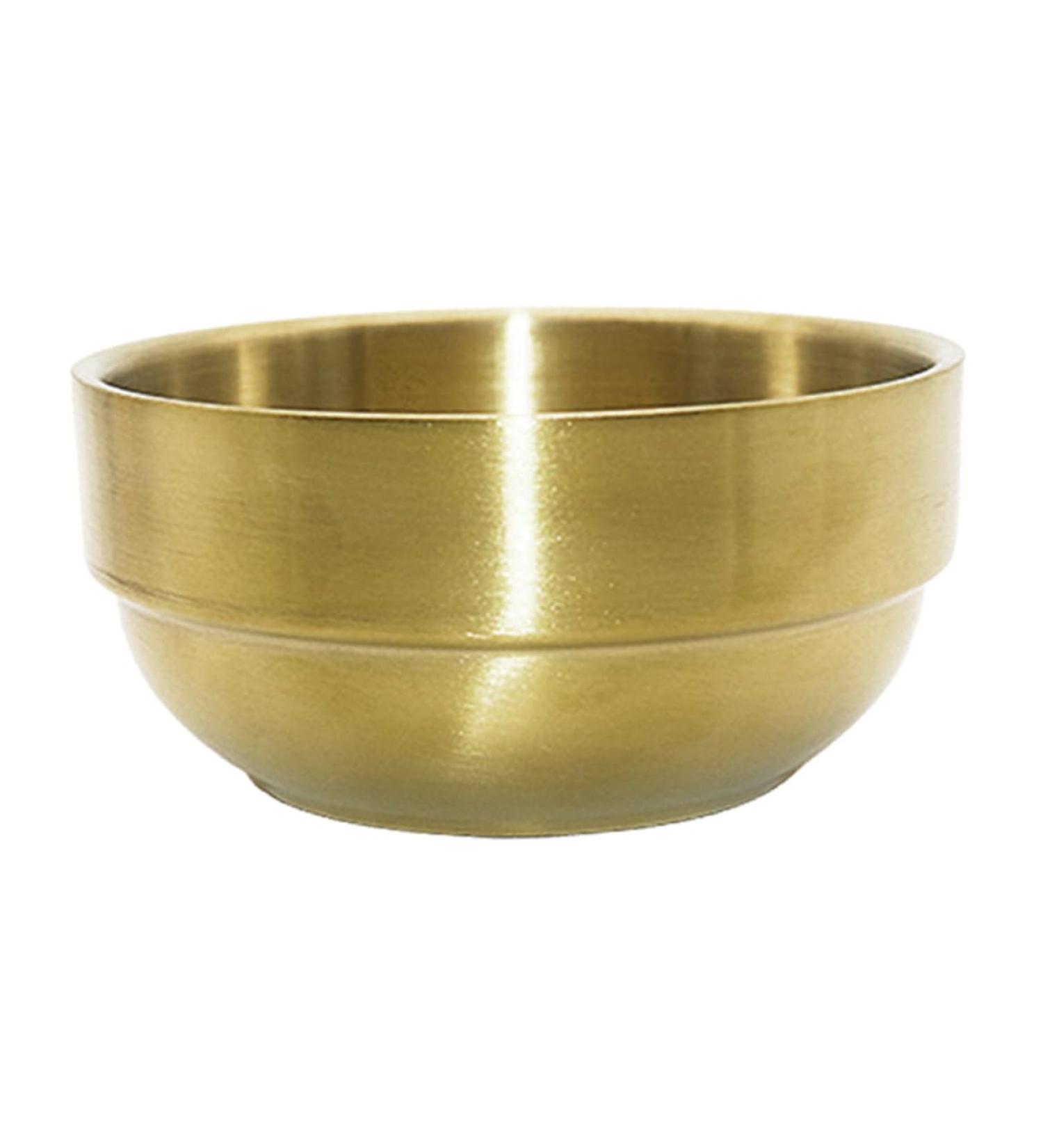 Angoily Stainless Steel Shaving Cream Bowl - 304 Marble Deep Container Tool for Men - Buy Online on SooperMarket.com