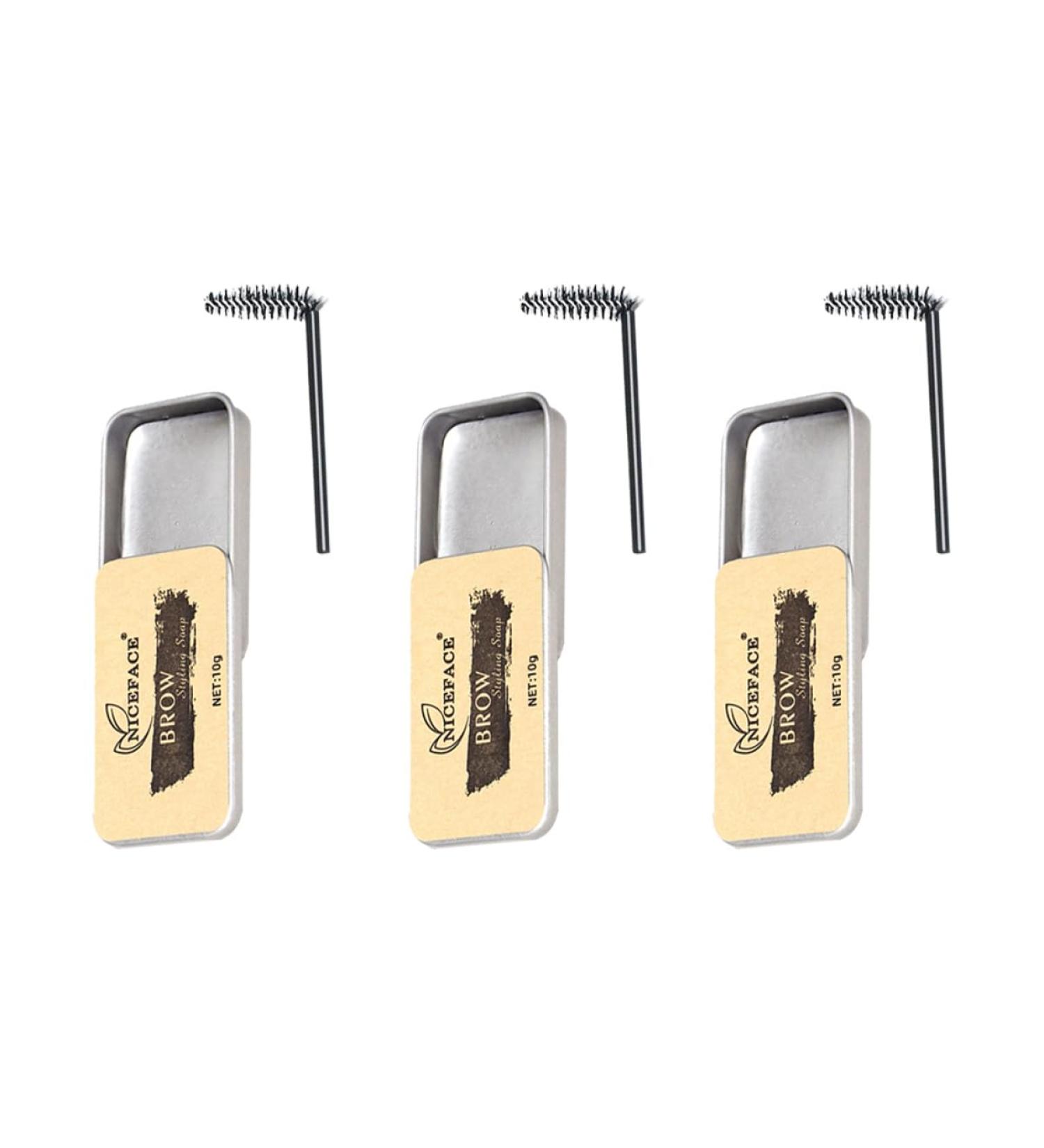 MUSISALY 3 Sets Eyebrow Soap Brow Shaping Soap 3d Brows Makeup Balm Woman Brow Soap Brow Wax Gel Texture - Buy Online on SooperMarket.com