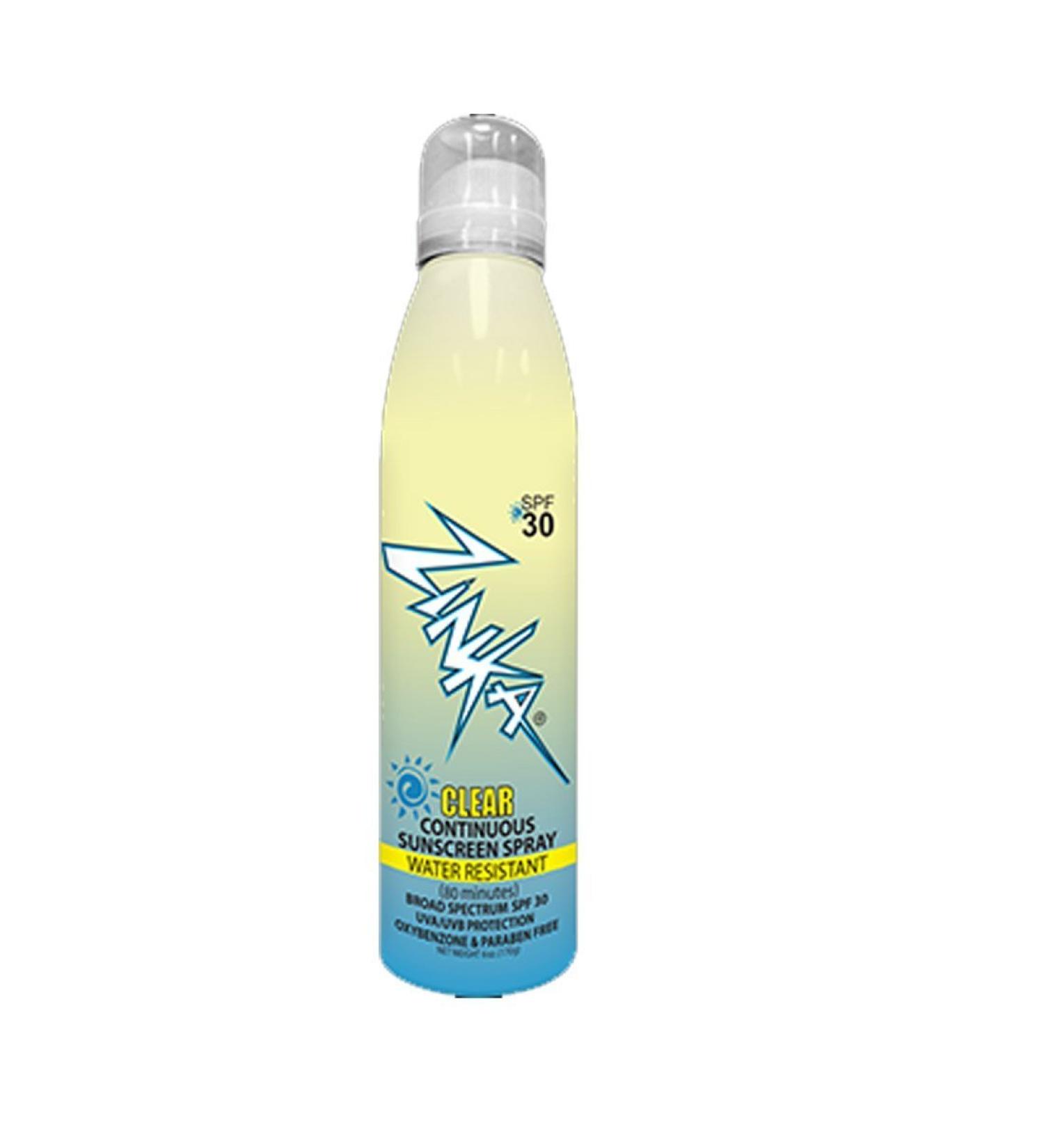 Zinka SPF 30 Sunscreen Spray Clear 5 fl oz