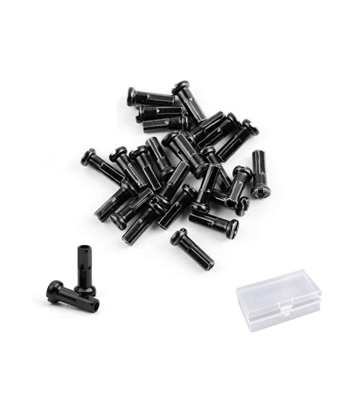 Juland 72 PCS Black Bike Spoke Nipples End Caps for 14G Mountain & Road Bicycles - Buy Online on SooperMarket.com