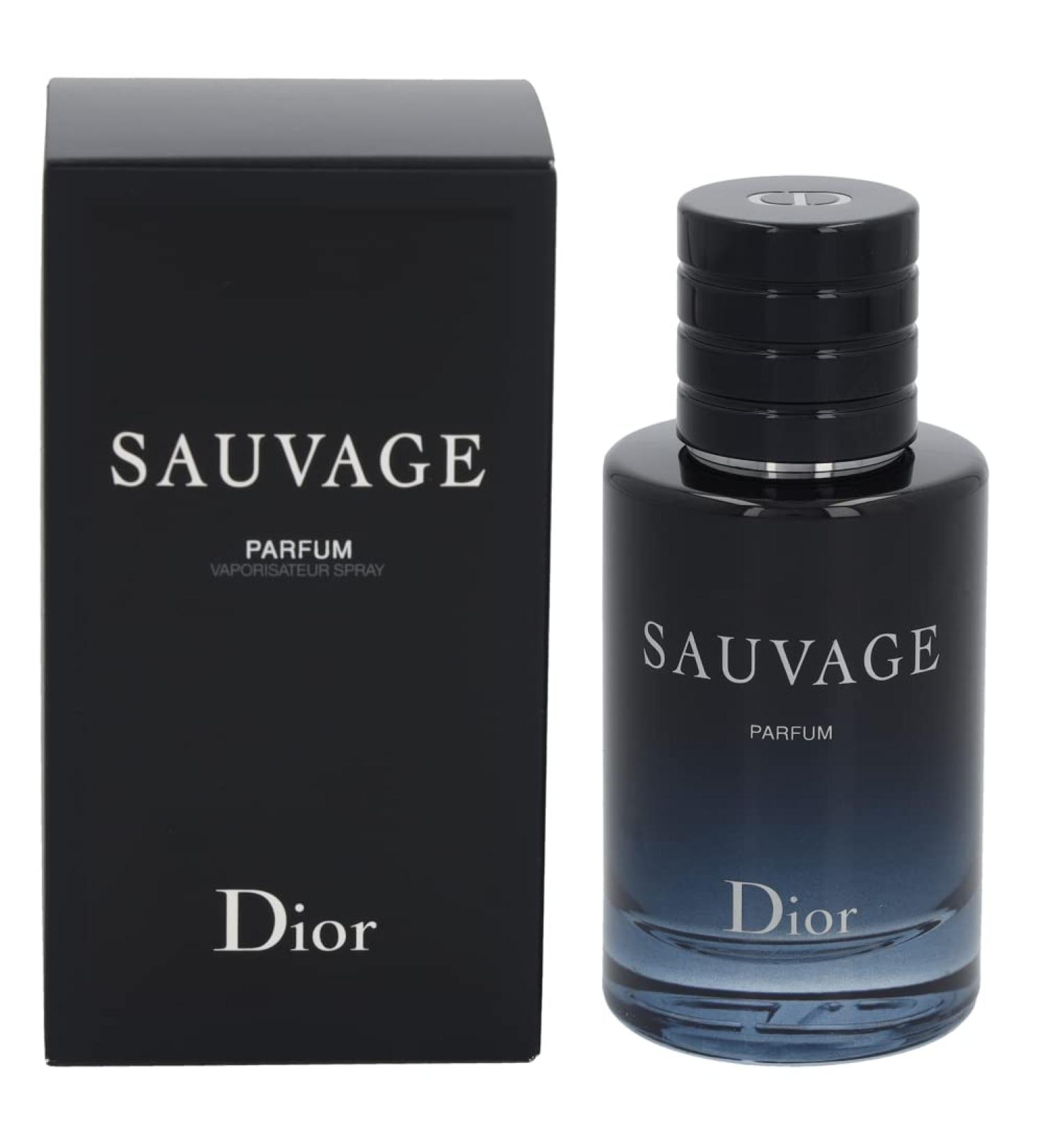 Dior Sauvage Parfum Spray for Men 2.0 Ounces clear Aromatic Fougere 2 Ounce (Pack of 1) - Buy Online on SooperMarket.com