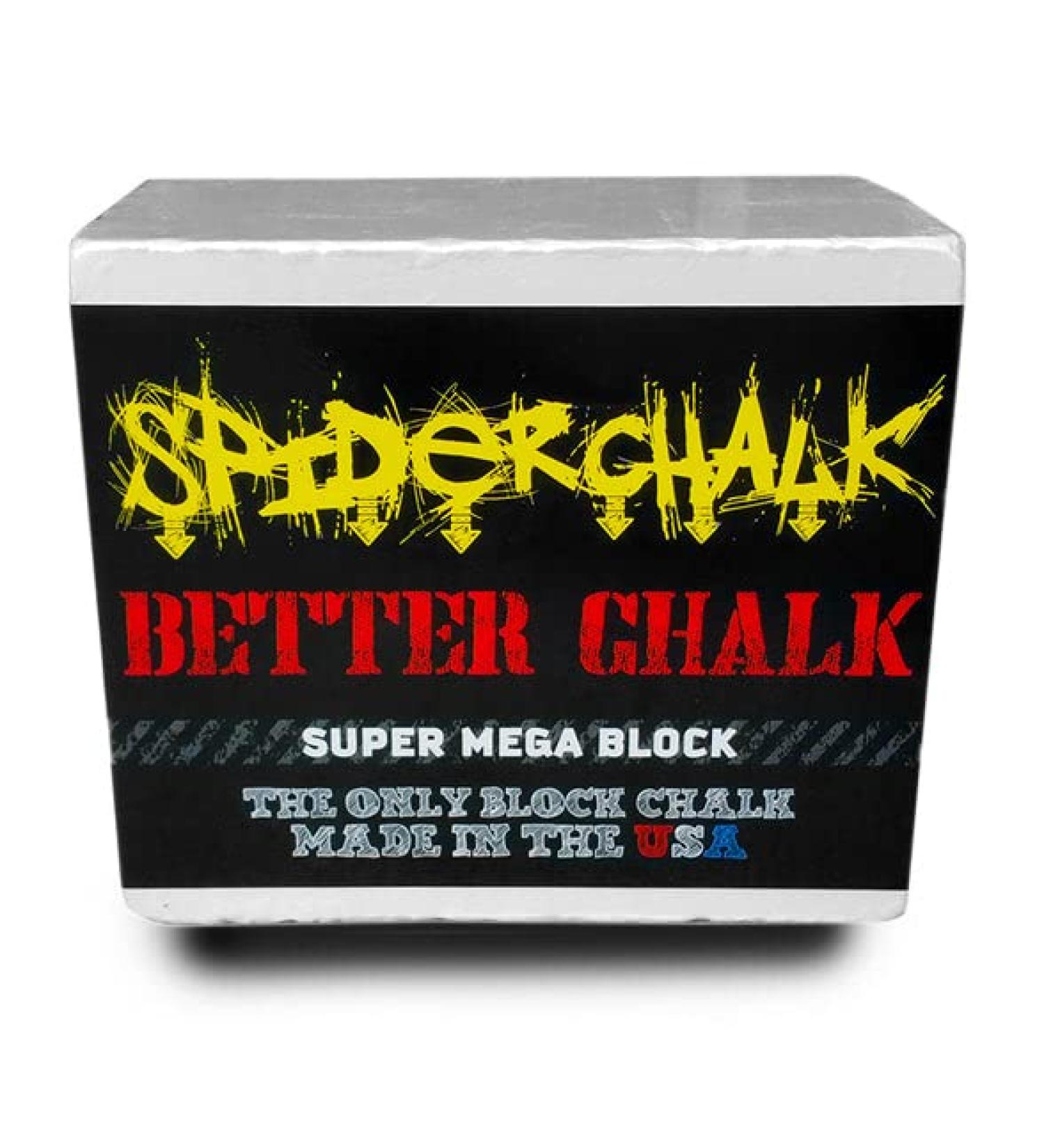 8oz USA-Made Gym Chalk Mega Block for Powerlifting, Weightlifting, CrossFit - Lasts 2X Longer - Buy Online on SooperMarket.com