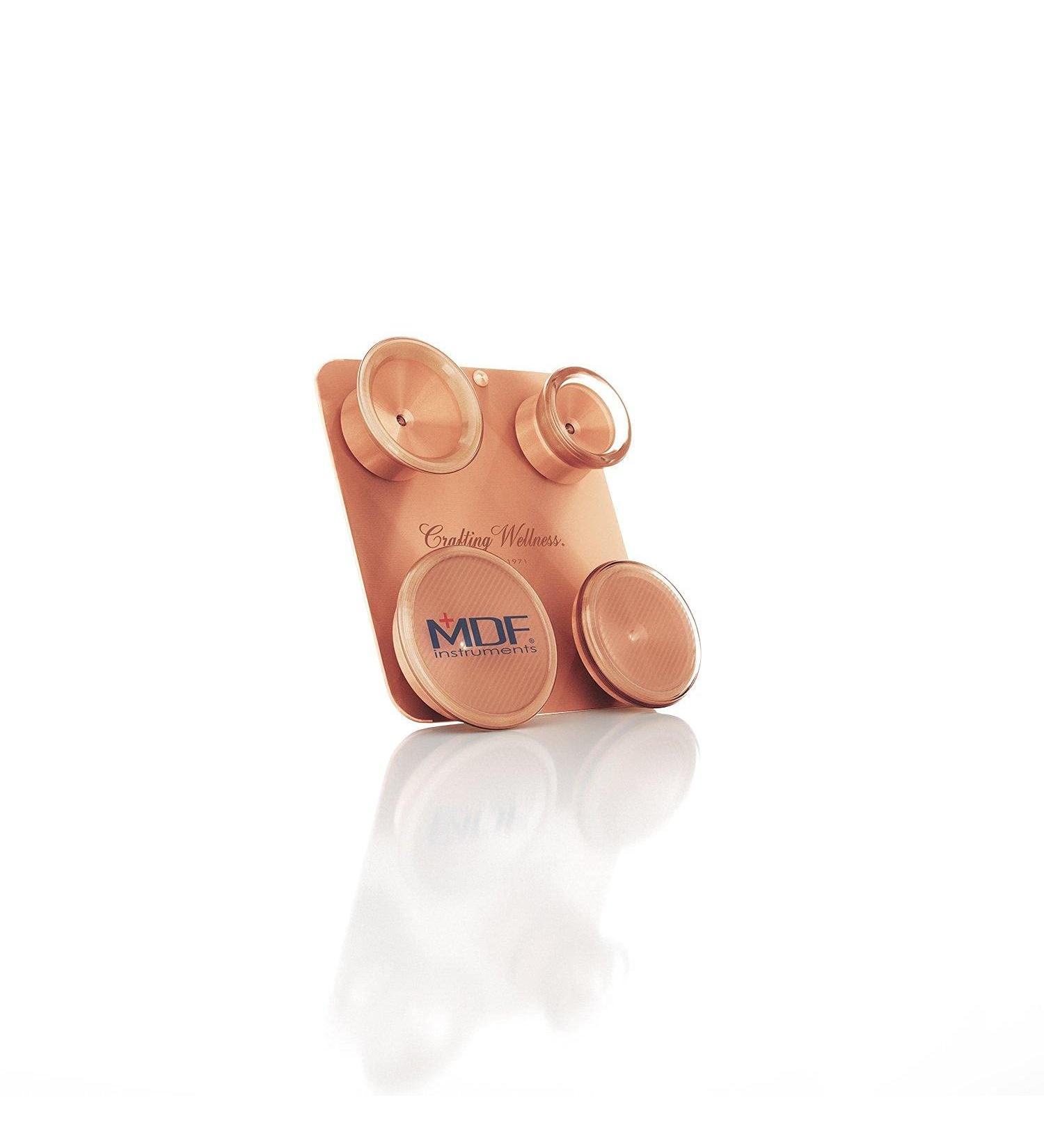 MDF Instruments Pediatric and Neonatal Attachments with Clip - for MDF Instruments ProCardial Titanium Stethoscope - Rose Gold