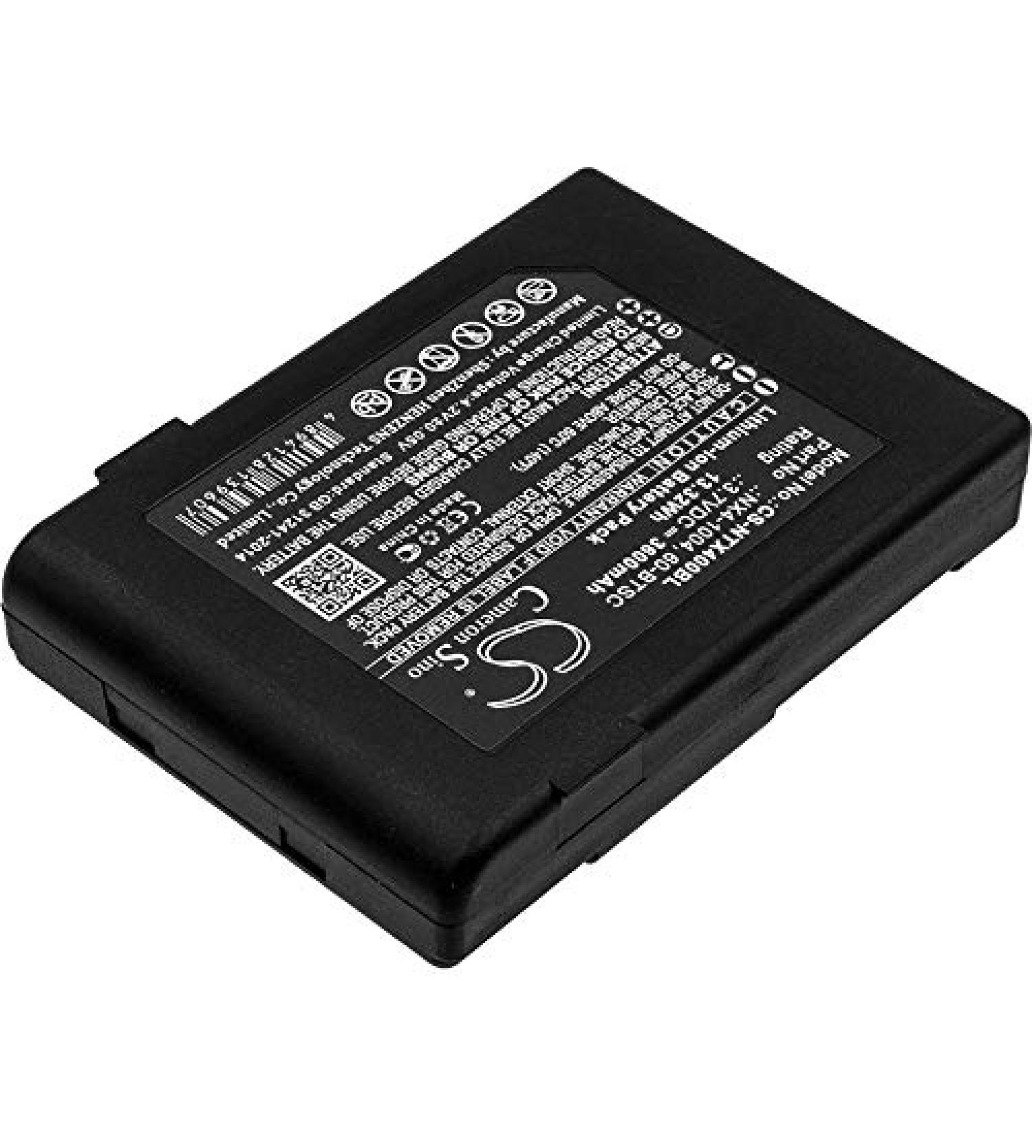 Replacement Battery for Handheld Nautiz X4 - 3600mAh/3.7V Compatible with Part Number 60-BTSC NX4-1004 | International Shipping Available - Buy Online on SooperMarket.com