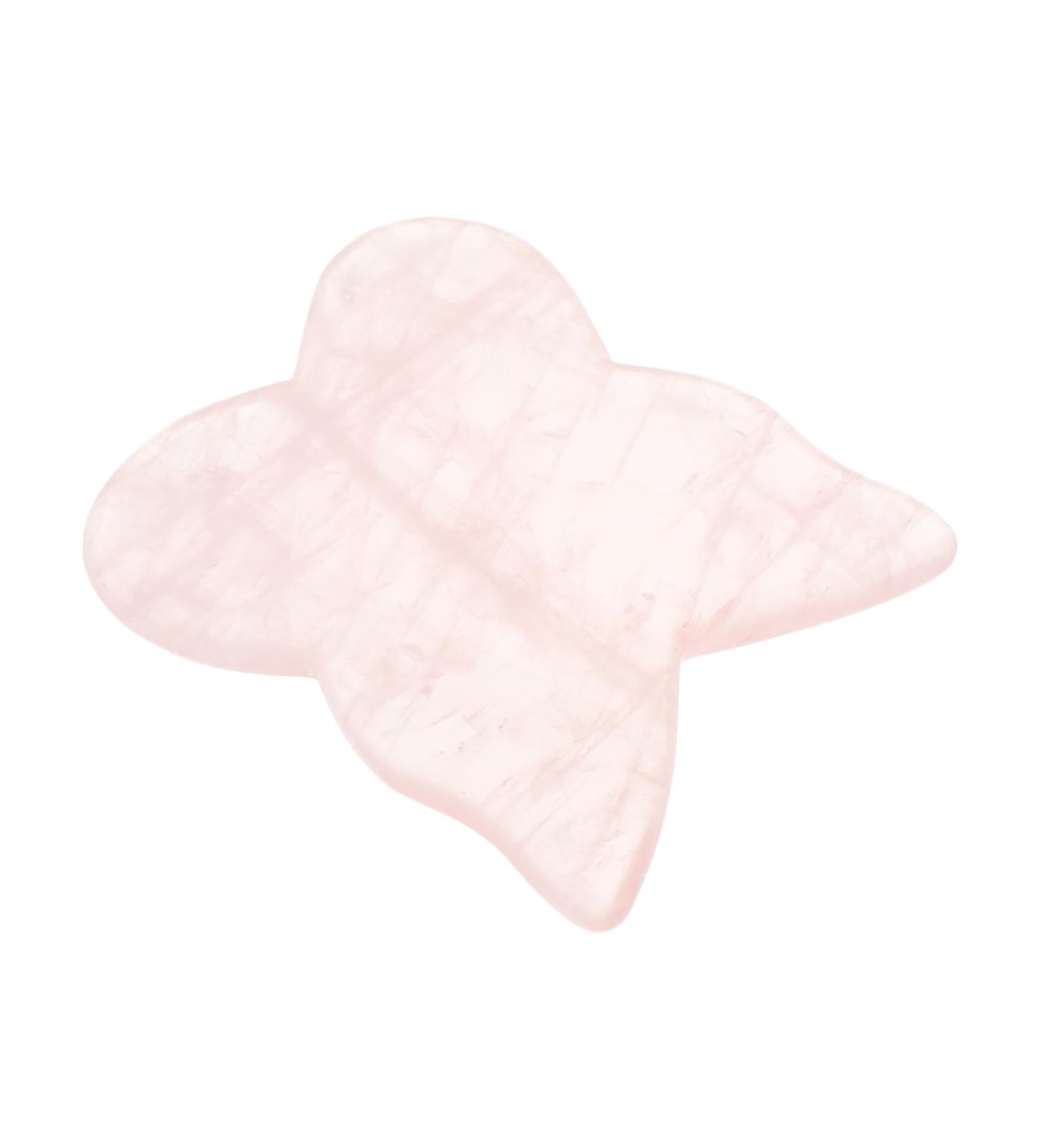 Buy Beavorty Rose Quartz Gua Sha Butterfly Board - Facial Massage Tool for Skin Care & Spa | Pink Crystal 8.5x7cm - Buy Online on SooperMarket.com