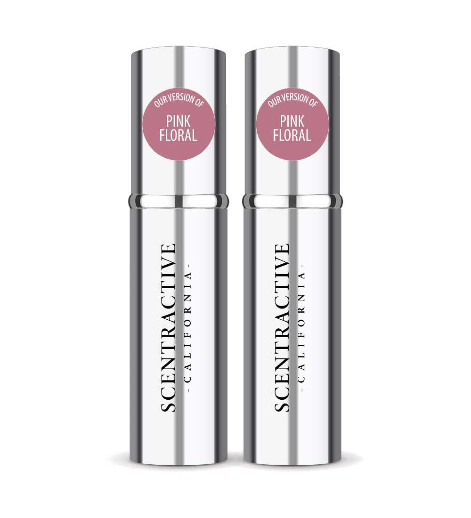 CA Perfume Impression of Emra Pink Floral For Women & Men Fragrance Concentrated Long Lasting Eau de Parfum Spray Refillable Glass Atomizer Bottle 0.17 Fl Oz/5ml-X2 EMRA PINK FLORAL 0.17 Fl Oz X 2 - Buy Online on SooperMarket.com