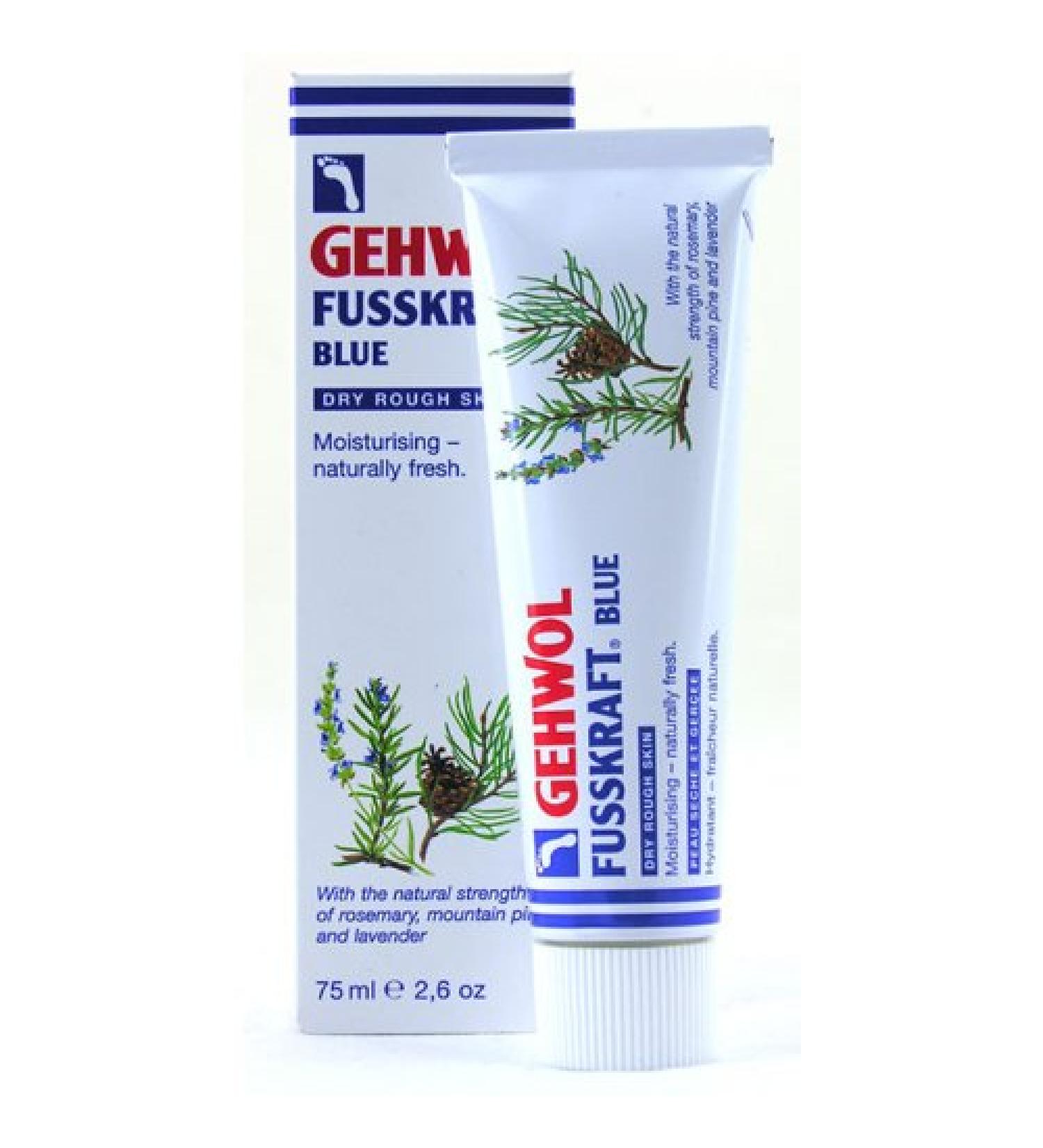 Gehwol Fusskraft Blue Foot Cream rich cream for dry rough skin 75 ml (1 pack)