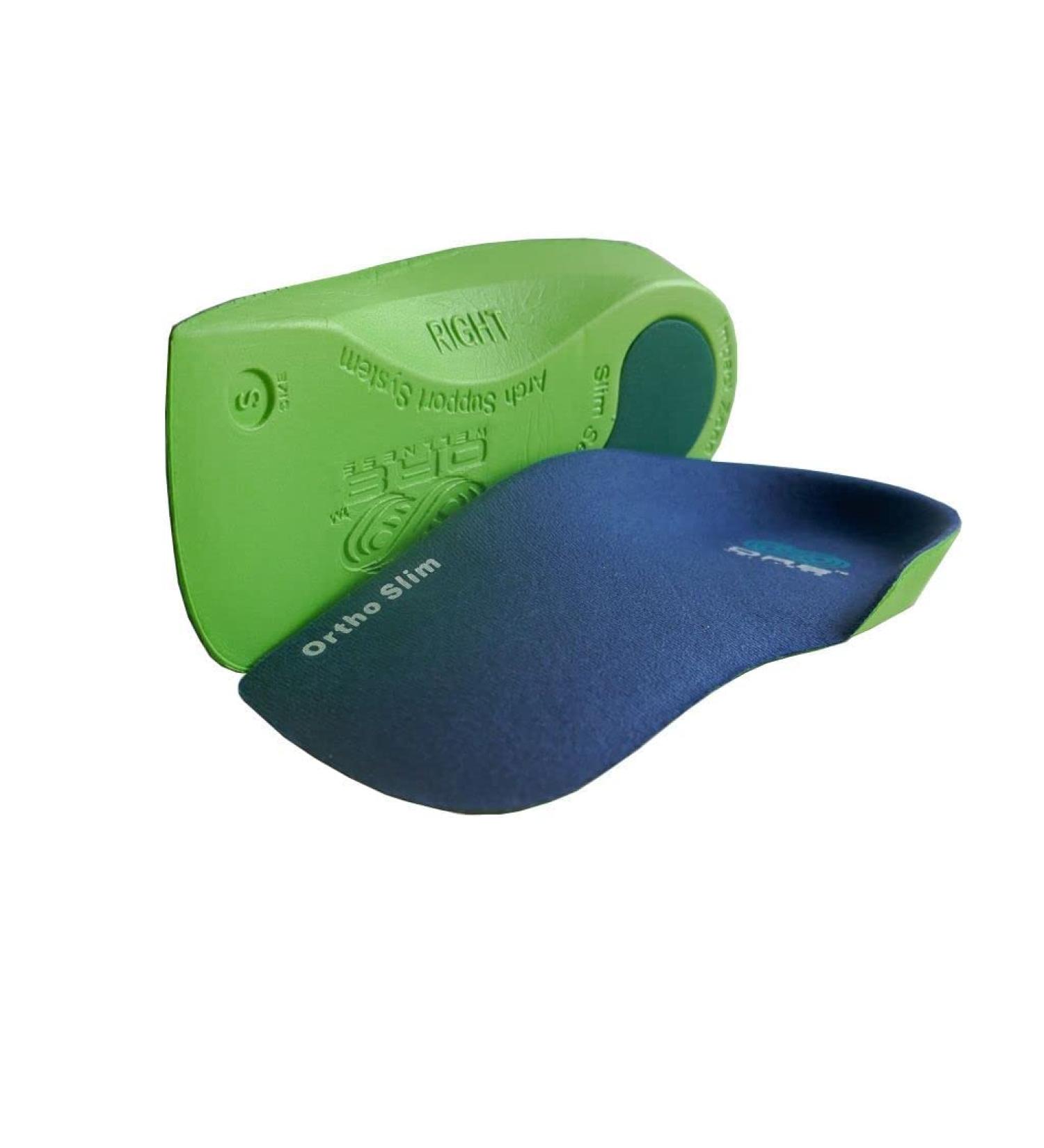 Orthotic Arch Support Insoles | Slim Fit 3/4 Length for Flat Feet | High-Density Inserts for Women & Men (Size L 9-10.5) - Buy Online on SooperMarket.com
