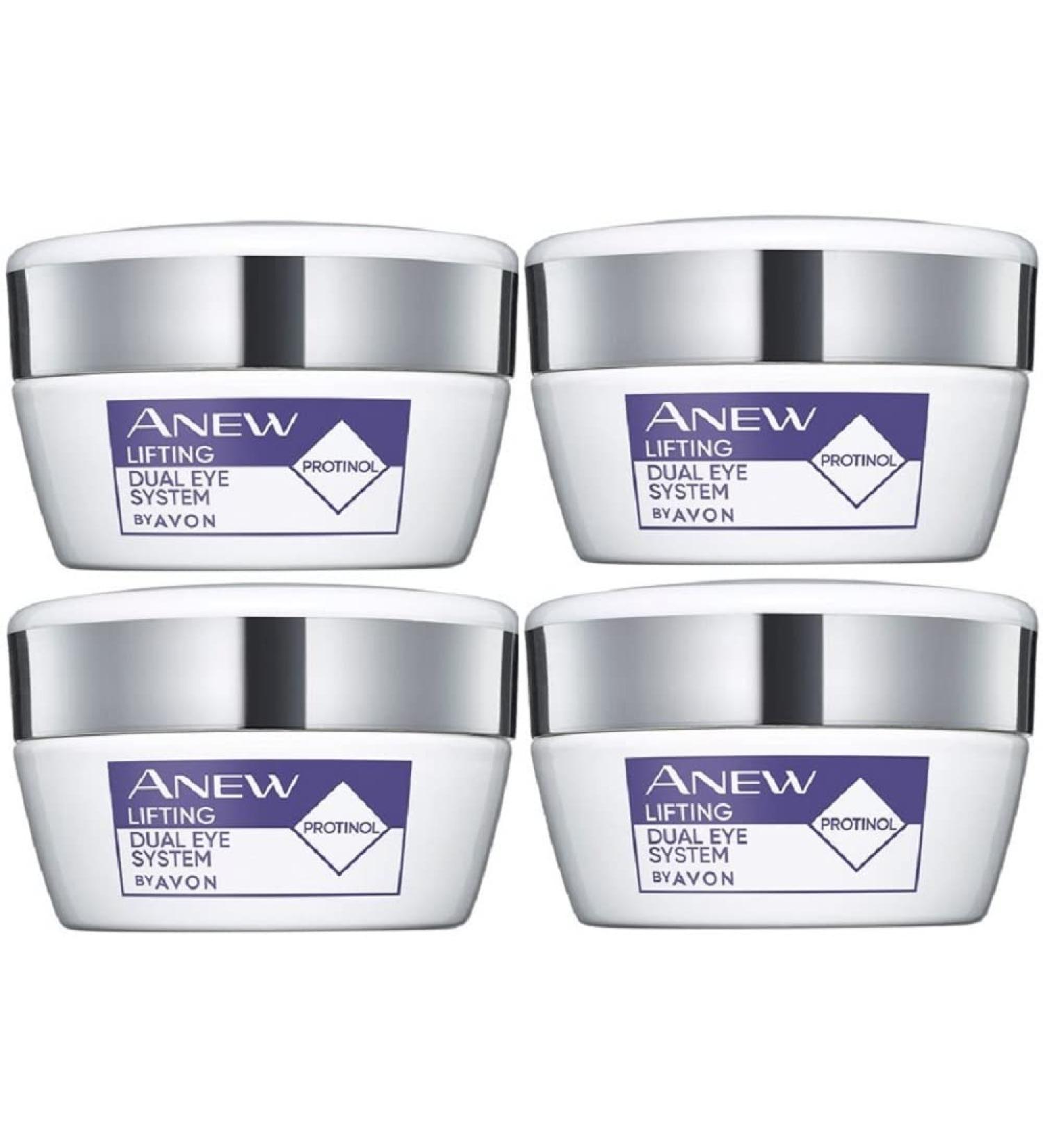 AVON 4x Anew Lifting Clinical Pro Complex Dual Eye System with Protinol - Ultimate Eye Care Solution - Buy Online on SooperMarket.com