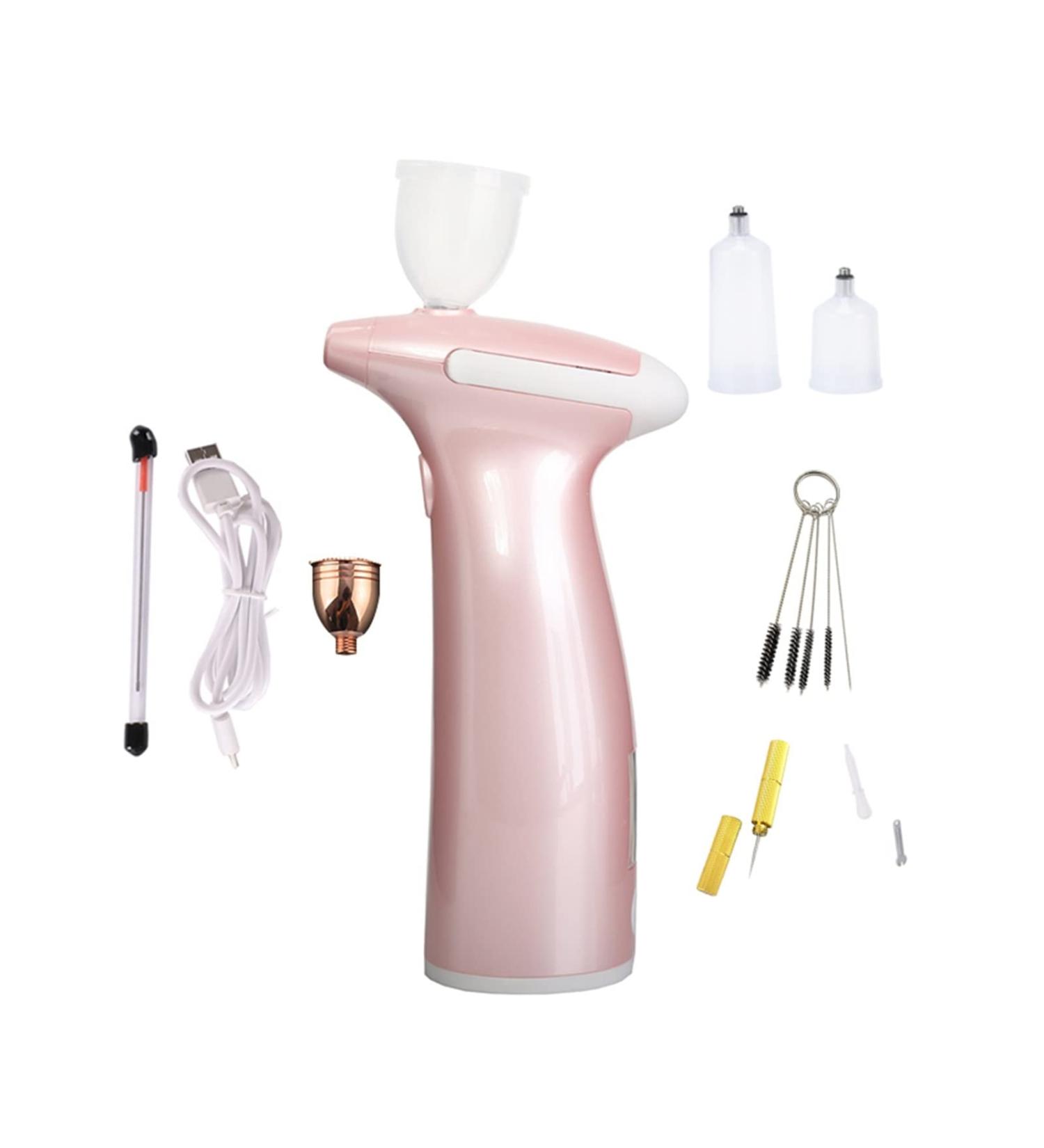 Handheld Paint Sprayer Mini Personal Airbrush Compressor Kit Cordless Portable Multi-Functional Foundation Make Up Craft Barber Salon Set - Buy Online on SooperMarket.com