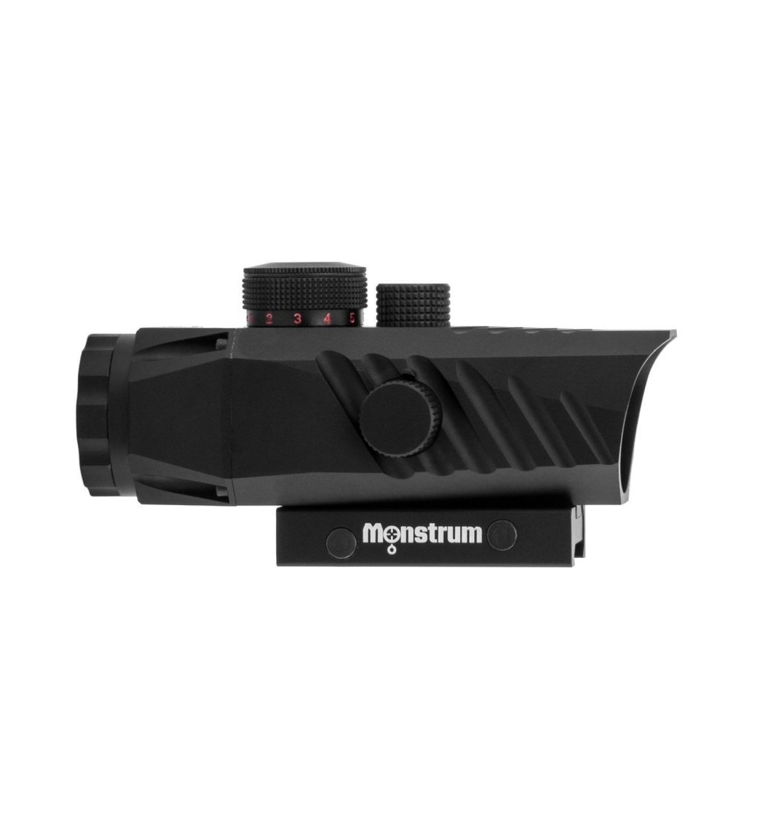 Monstrum P330-B Marksman 3X Prism Scope - Black | High-Quality Optics - Buy Online on SooperMarket.com