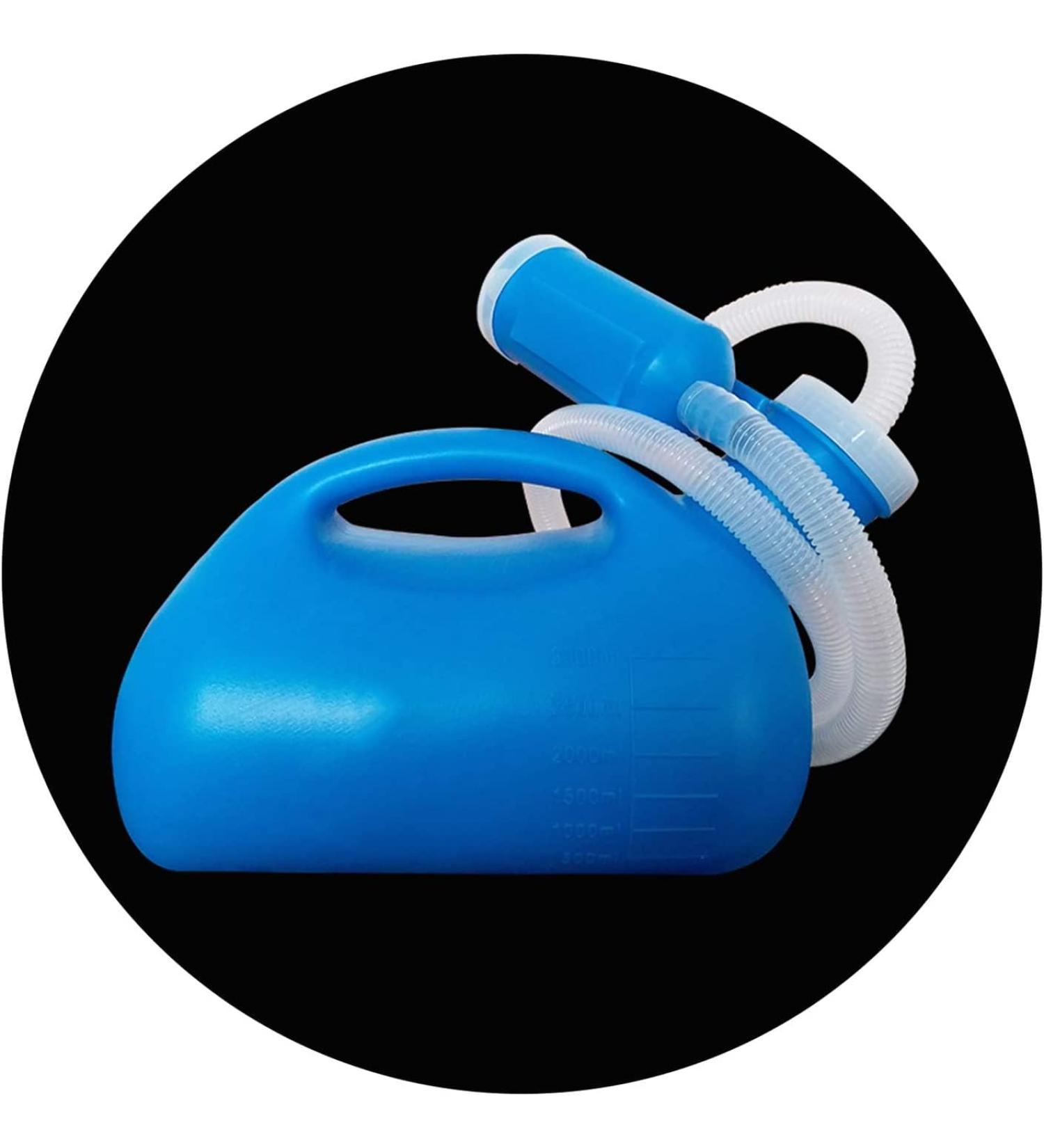 Male Urinal Bottle Camping Toilet Urine Bottle Urine Bottles for Men Portable Potty Pee Bottle 2000ML for Home Camping Car Travel - Buy Online on SooperMarket.com