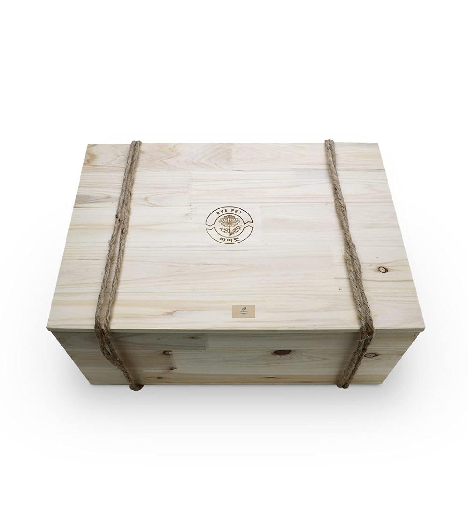WOODSAIR Pet Casket Pet Burial Wooden Coffin Per Burial Casket Pet Cremation Coffin Pet Funeral Box Pet Natural Burial (SIZE 1-3.8 x 3.0 x 2.8 ) SIZE 1 - 3.8 x 3.0 x 2.8  - Buy Online on SooperMarket.com