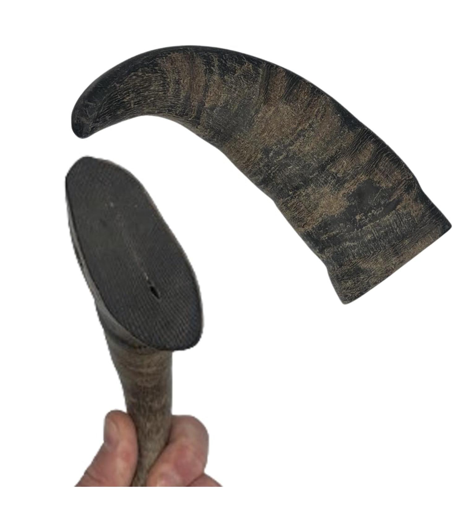 Ace Antlers Buffalo Horn for Dogs (XL 300-400g Piece) - Natural Long-Lasting Dog Buffalo Horn Chews for Chewing Satisfaction - 3 Sizes inc Large XL and XXL