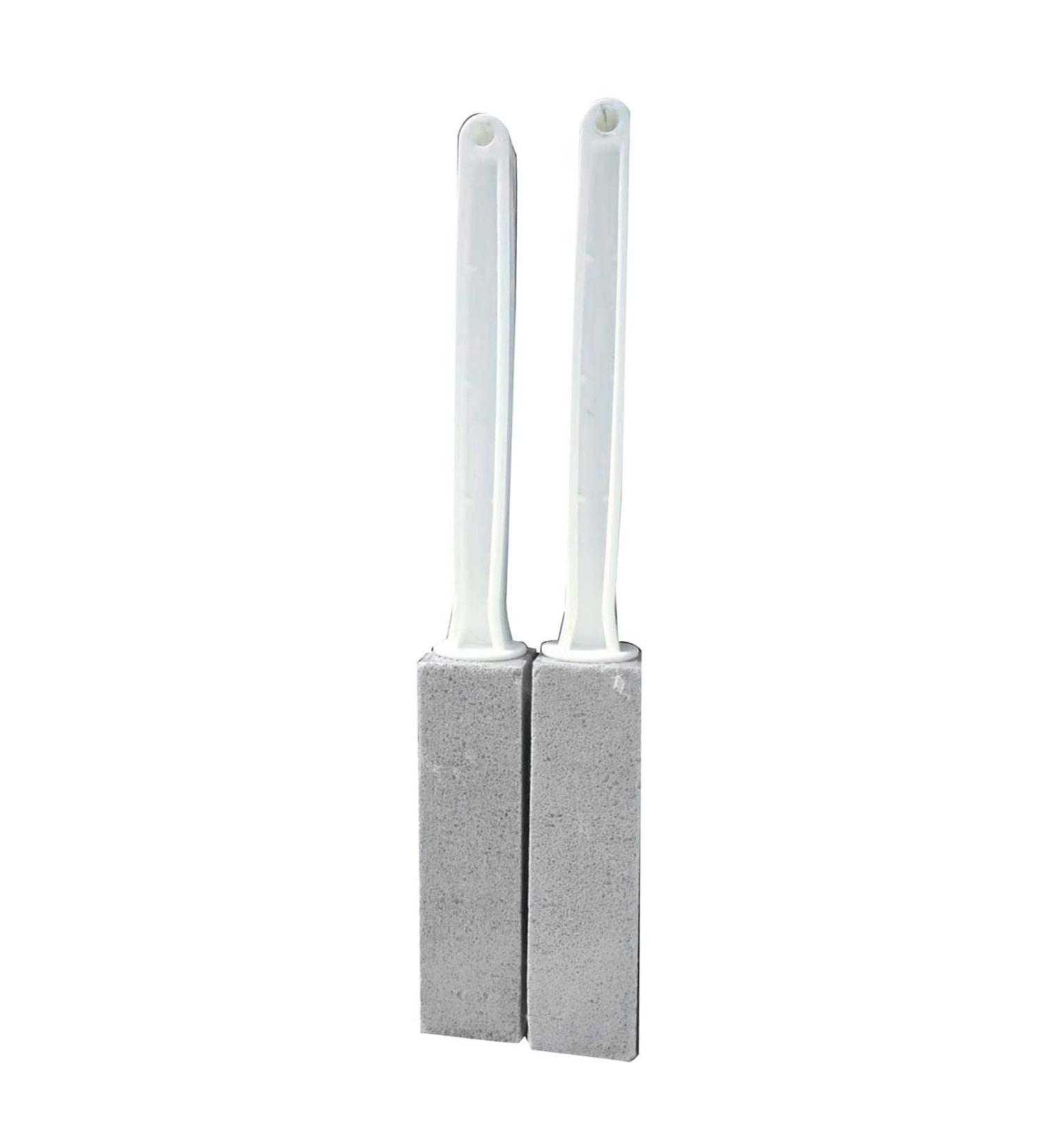 Pack of 2 Stone Toilet Cleaner Stone Toilet Cleaner Pumice Stone Toilet Cleaner Brush with Long Handle for Bathroom and Kitchen - Buy Online on SooperMarket.com