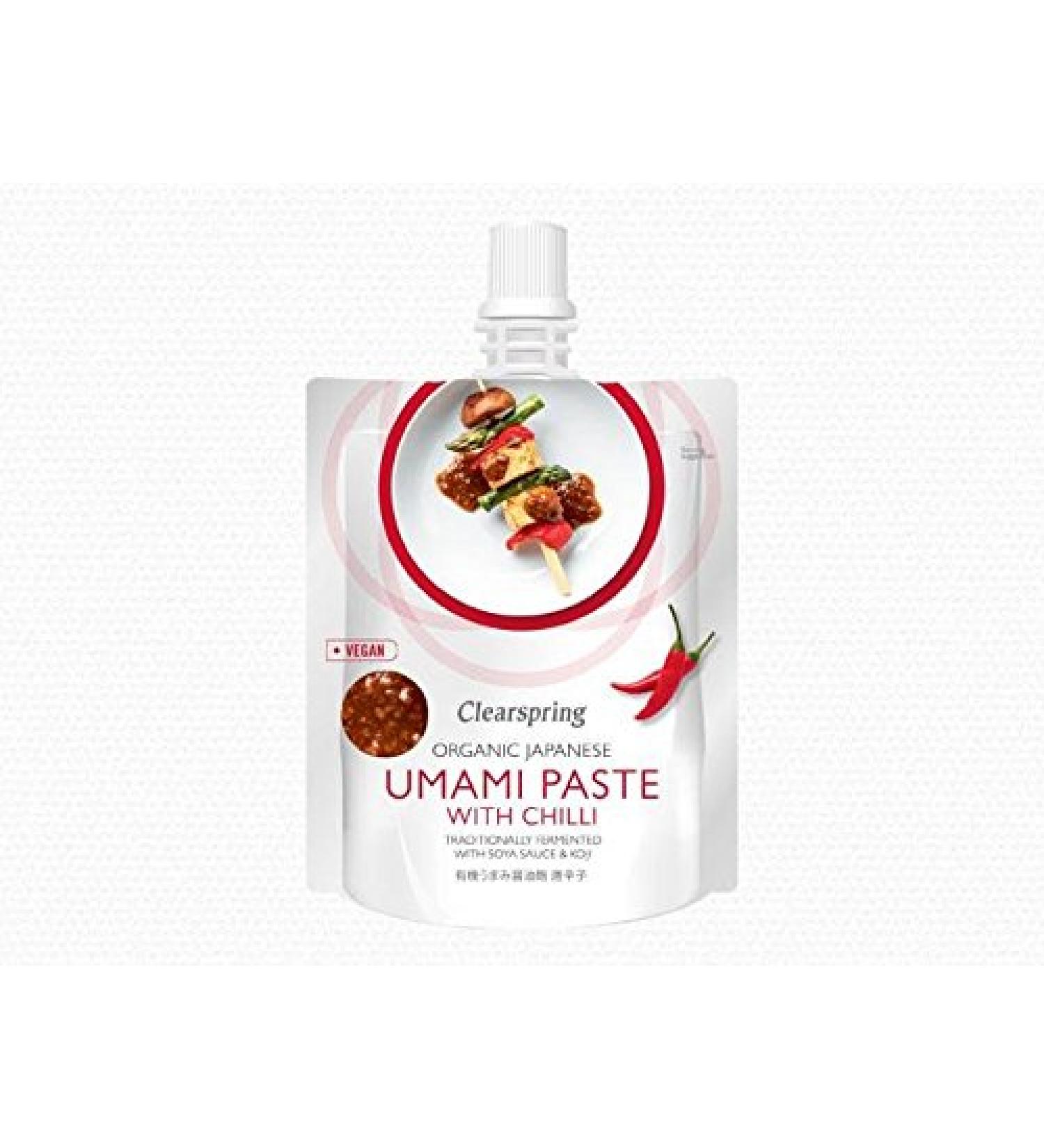 Clearspring | Umami Paste with Chilli- Org | 3 x 150g