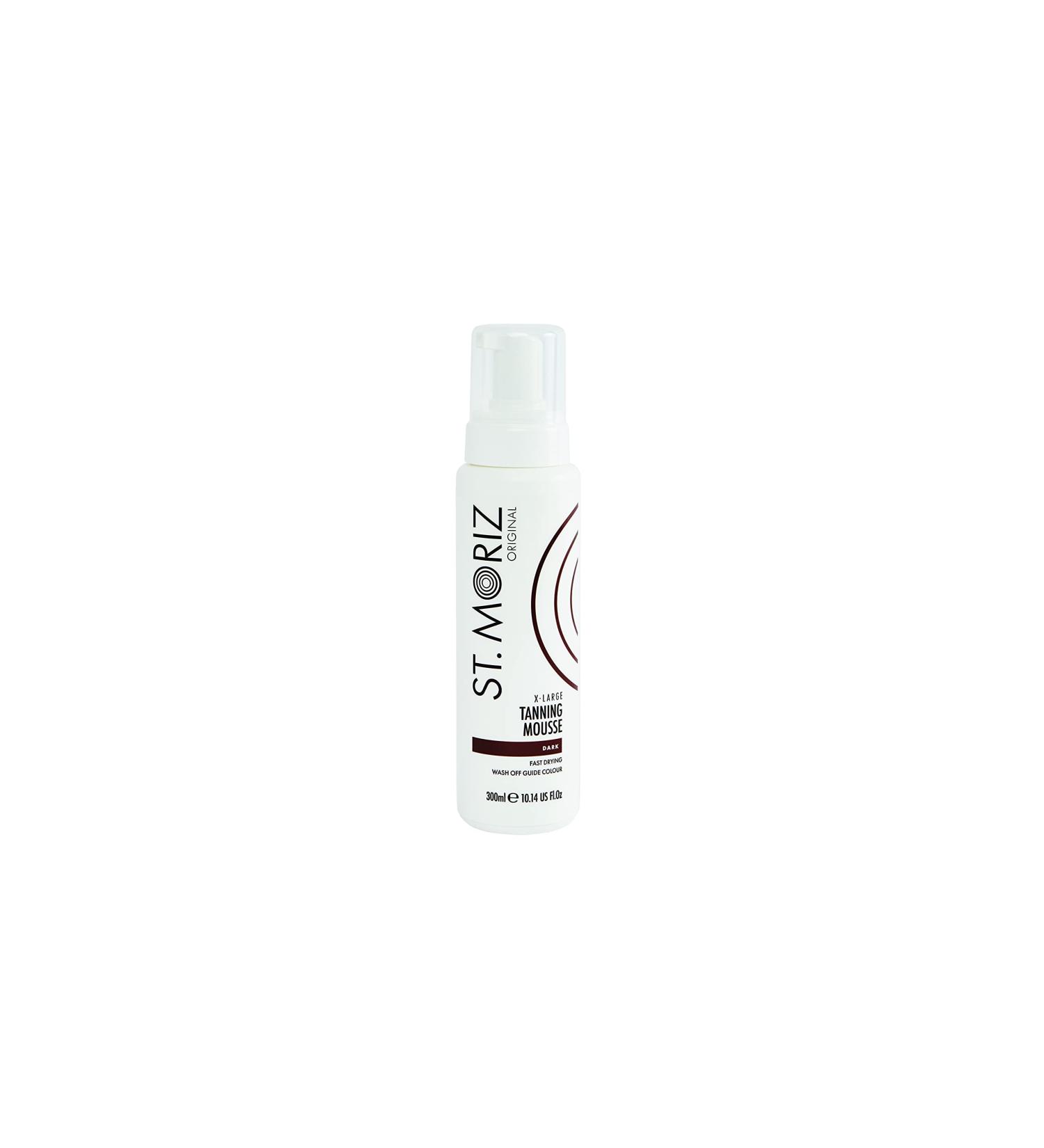 St Moriz Original Extra Large Dark Instant Tanning Mousse | Fast Drying Vegan Fake Tan | Streak Free Bronzed Glow | Dermatologically Tested & Cruelty Free | 300ml - Buy Online on SooperMarket.com