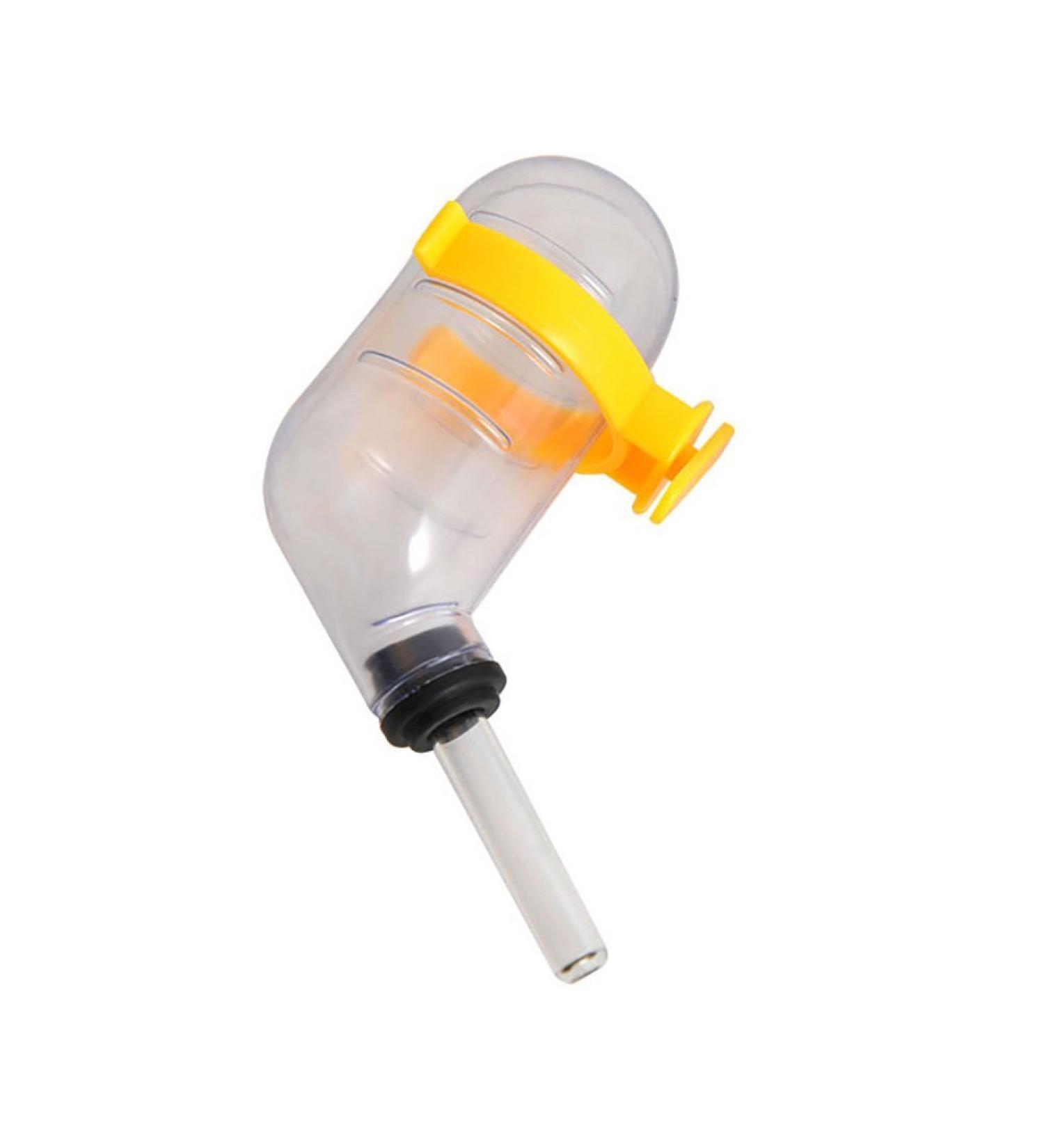 50Ml Pets Hamster Drinking Water Dispenser Small Animal Feeder Bottles Yellow Practical - Buy Online on SooperMarket.com