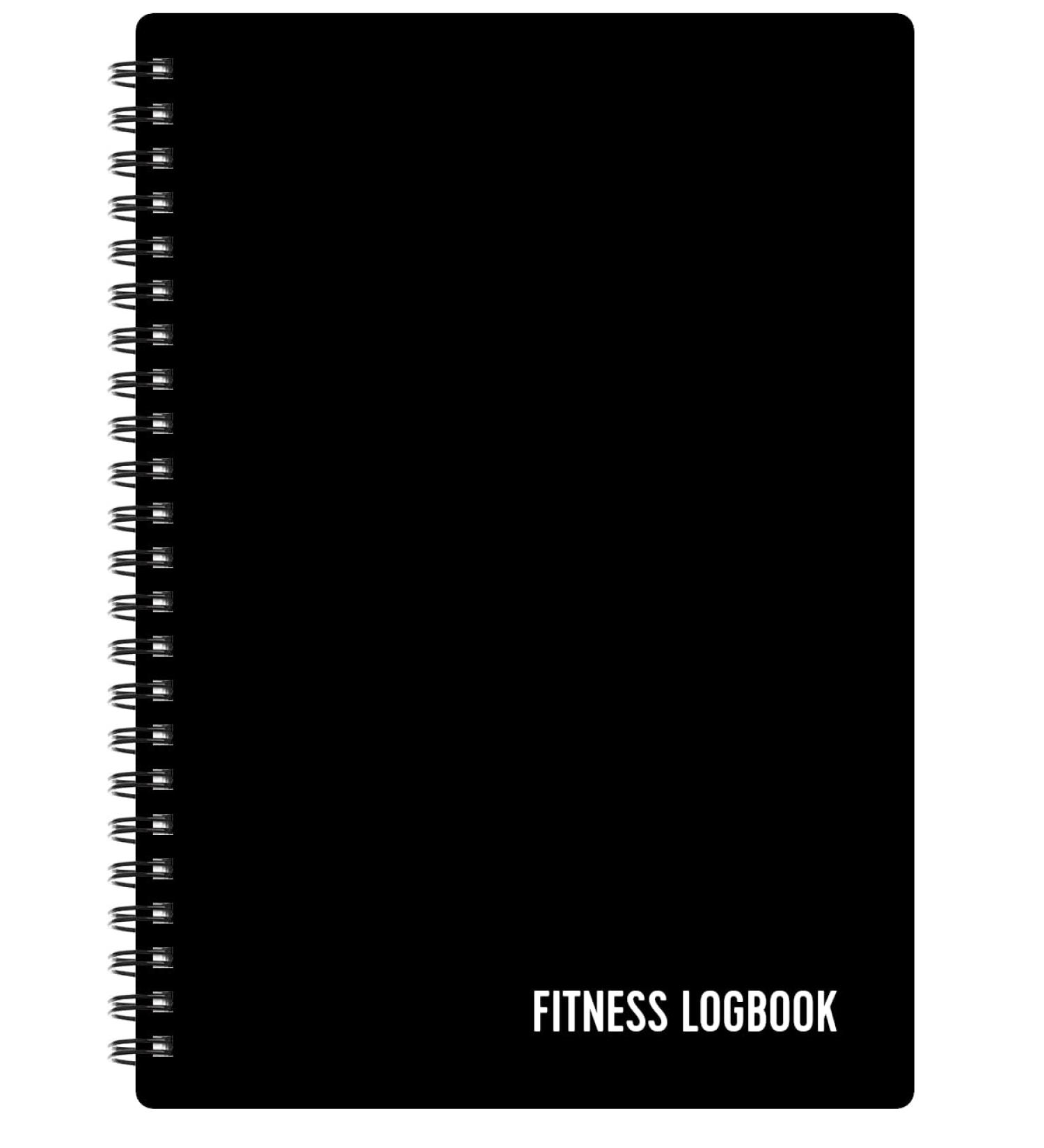 Fitness Logbook - Track 150 Workouts - A5 Undated Journal for Weight Loss, Muscle Gain, Gym Exercise - Durable Cover - For Men & Women - Buy Online on SooperMarket.com