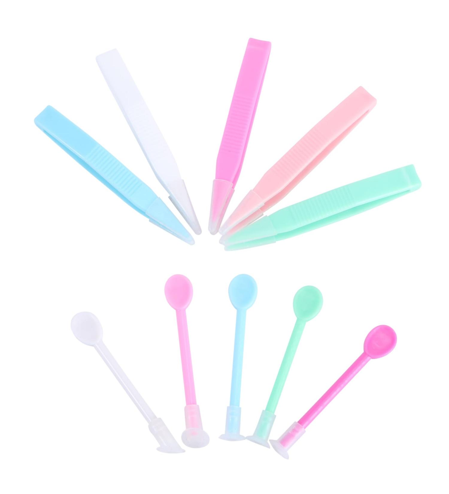 minkissy 5 Sets Suction Applicator Tool Remover Tweezers Suction Tweezers Clip - Buy Online on SooperMarket.com