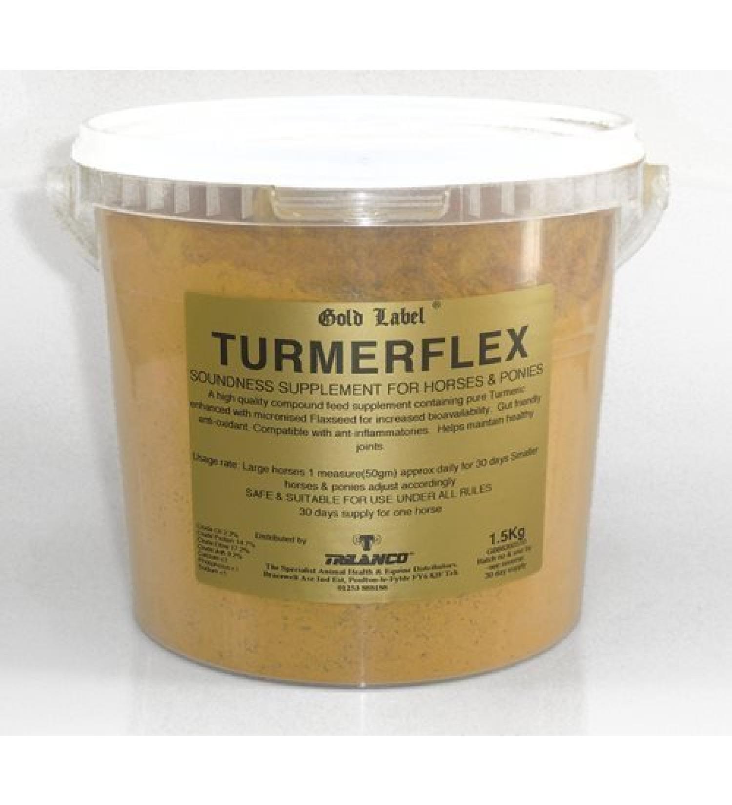 Gold Label Turmerflex Horse Joint Supplement 1.5 kg
