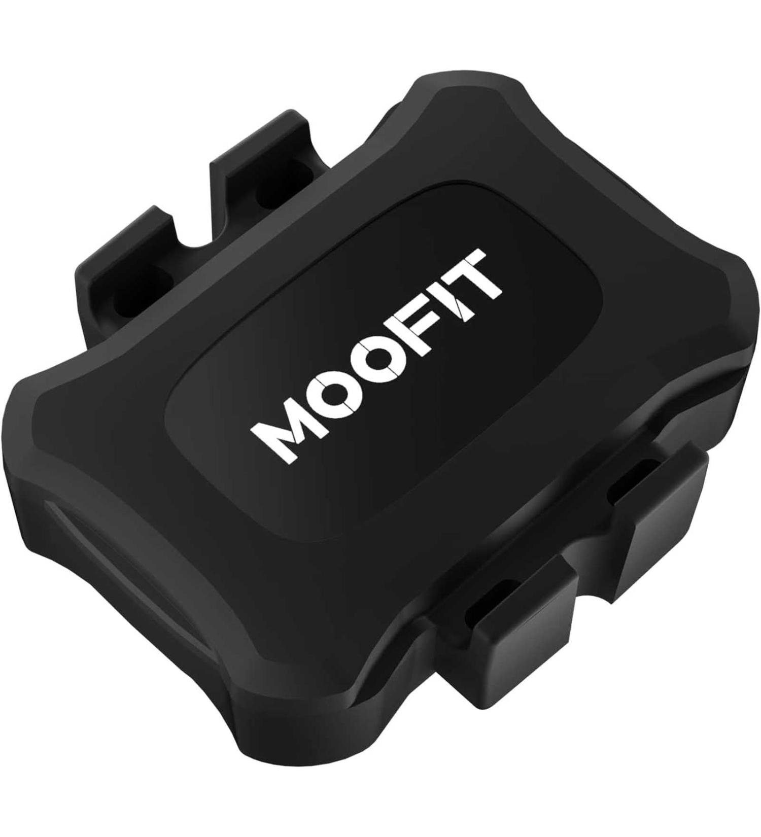 MOOFIT CS9 Speed & Cadence Sensor - Bluetooth & ANT+ Wireless Bicycle Sensor IP67 Waterproof Compatible with Wahoo Zwift Peloton Coosporides Rouvy - Black (1 Pack) - Buy Online on SooperMarket.com