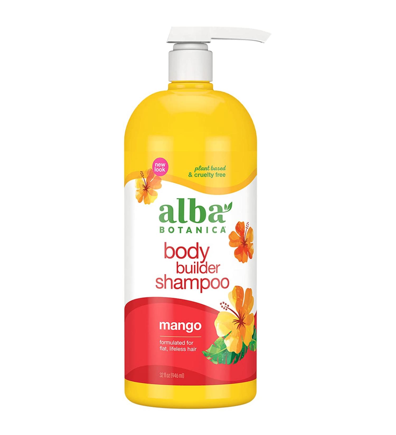 Alba Botanica Body Builder Mango Shampoo 32 Oz - Pack of 1 - Buy Online on SooperMarket.com