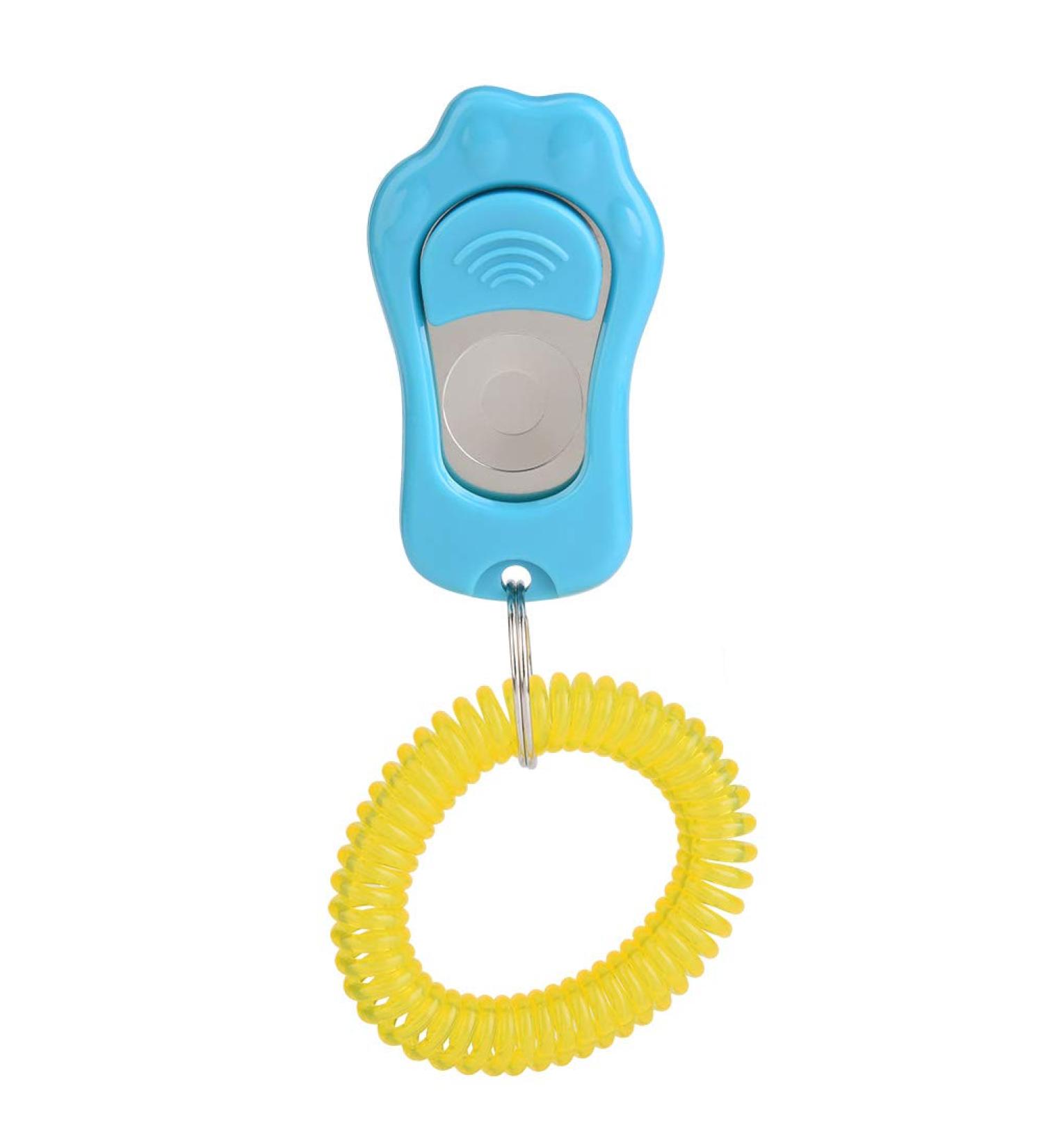 Zerodis Dog Training Clicker - Adjustable 3-Stage Sound Universal Pet Training Device for Cats & Dogs - Blue - Buy Online on SooperMarket.com