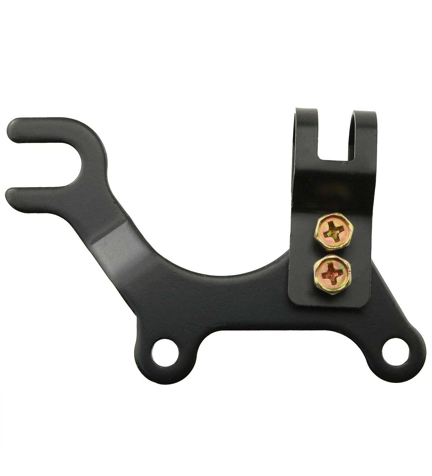 HJGarden Black Adjustable MTB Bike Rear Wheel Disc Brake Bracket Adapter - Conversion Kit - Buy Online on SooperMarket.com